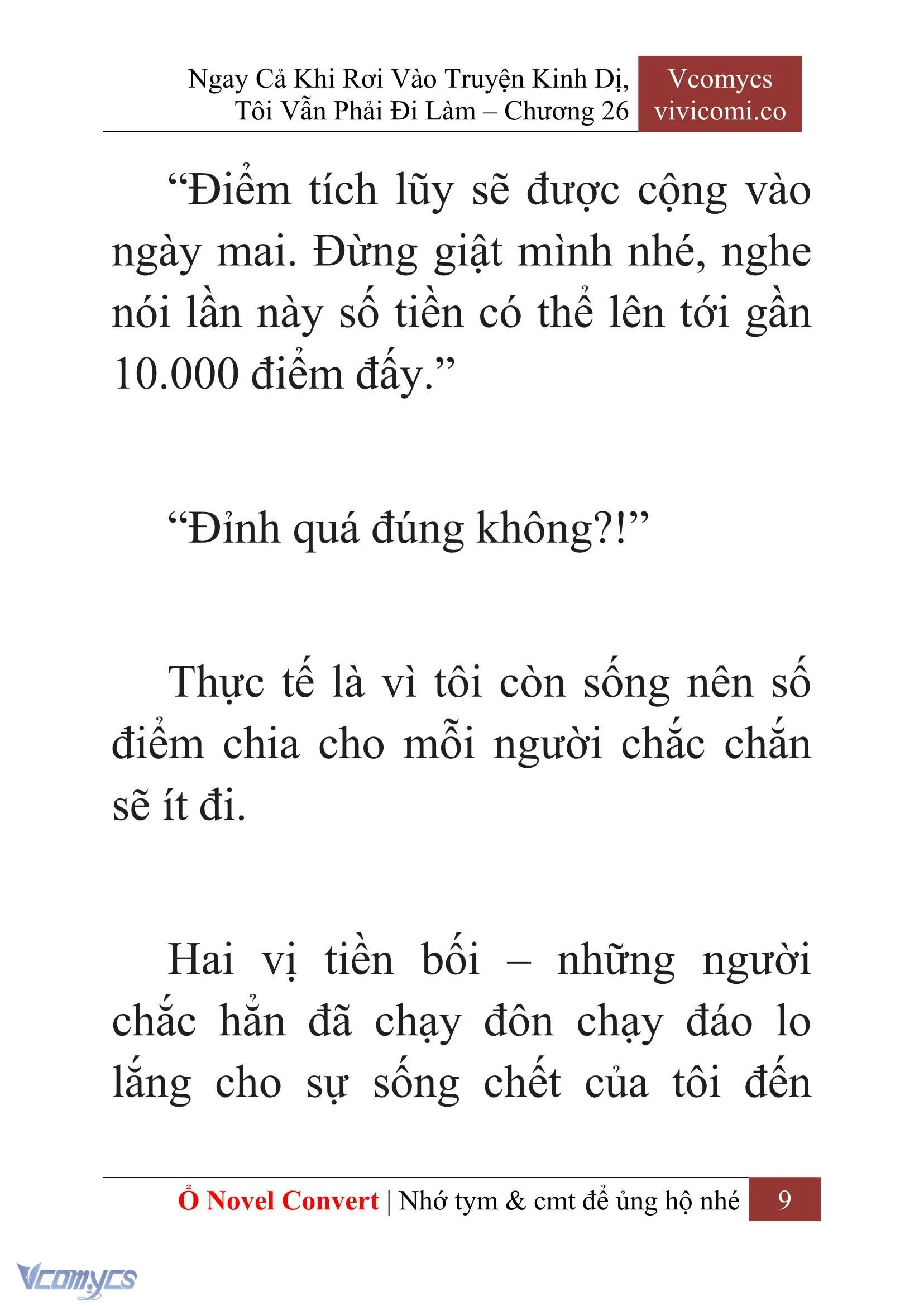 [Novel] Ngay Cả Khi Rơi Vào Truyện Kinh Dị, Tôi Vẫn Phải Đi Làm Chapter  26 - 11