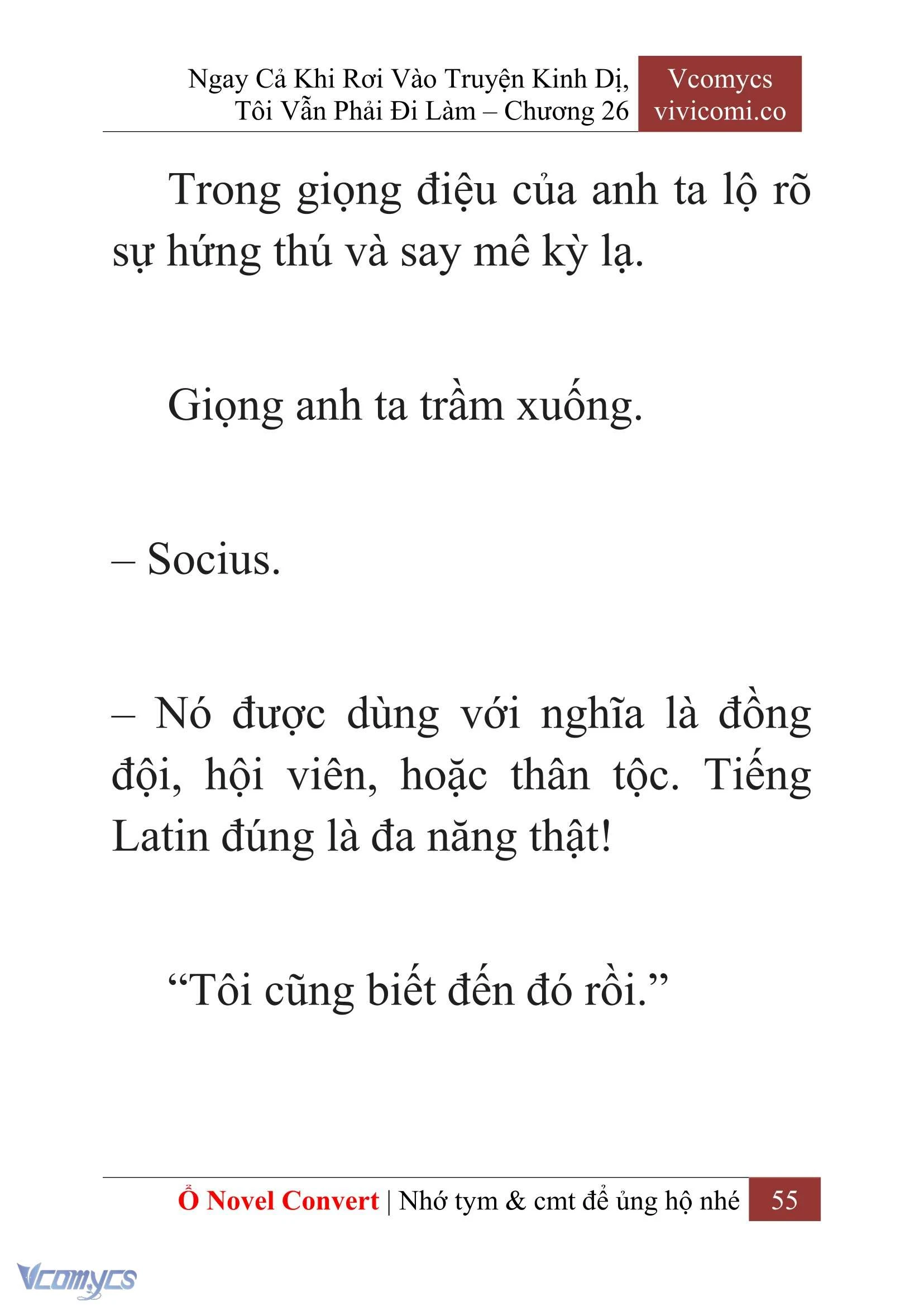 [Novel] Ngay Cả Khi Rơi Vào Truyện Kinh Dị, Tôi Vẫn Phải Đi Làm Chapter  26 - 57
