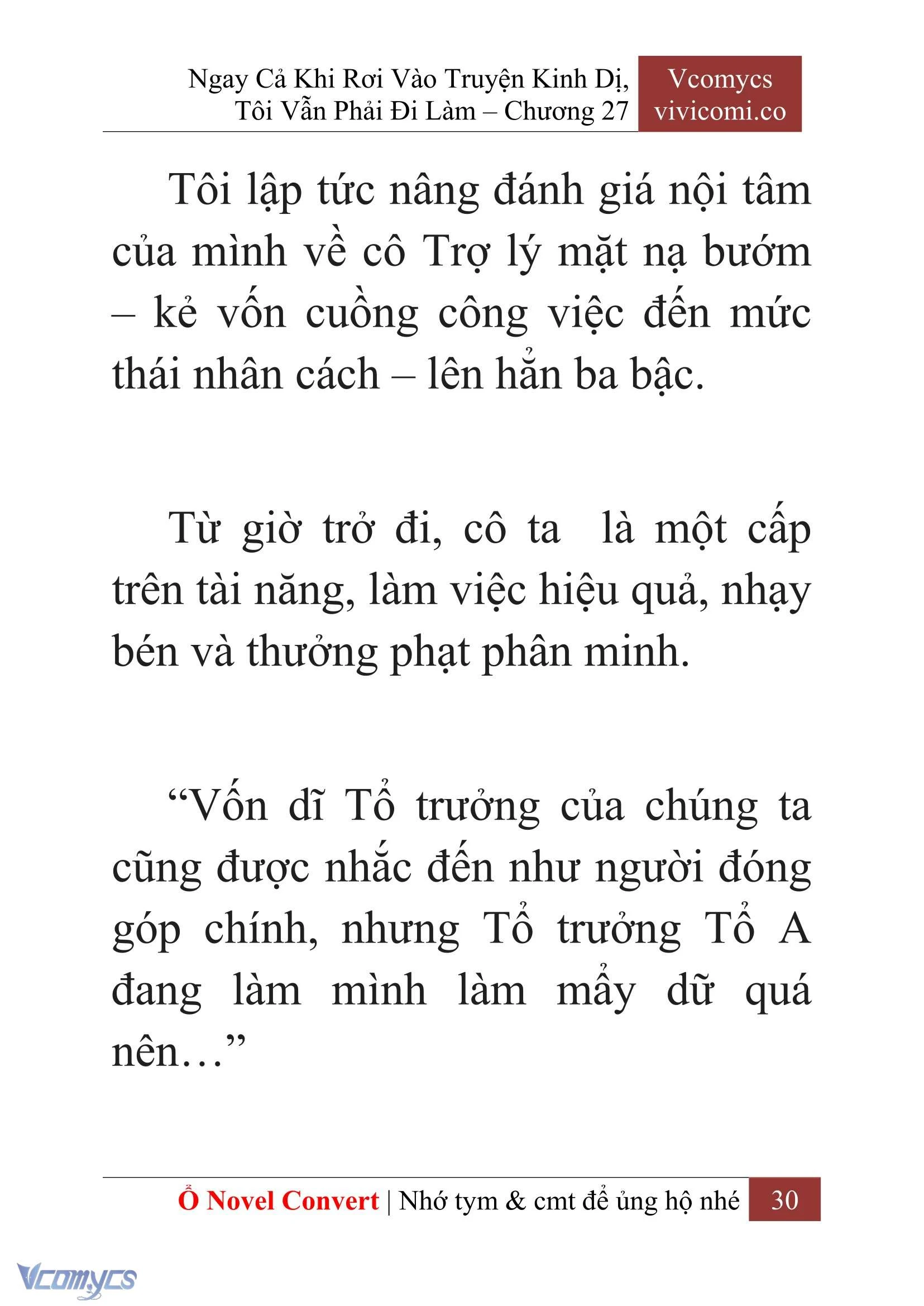 [Novel] Ngay Cả Khi Rơi Vào Truyện Kinh Dị, Tôi Vẫn Phải Đi Làm Chapter  27 - 32