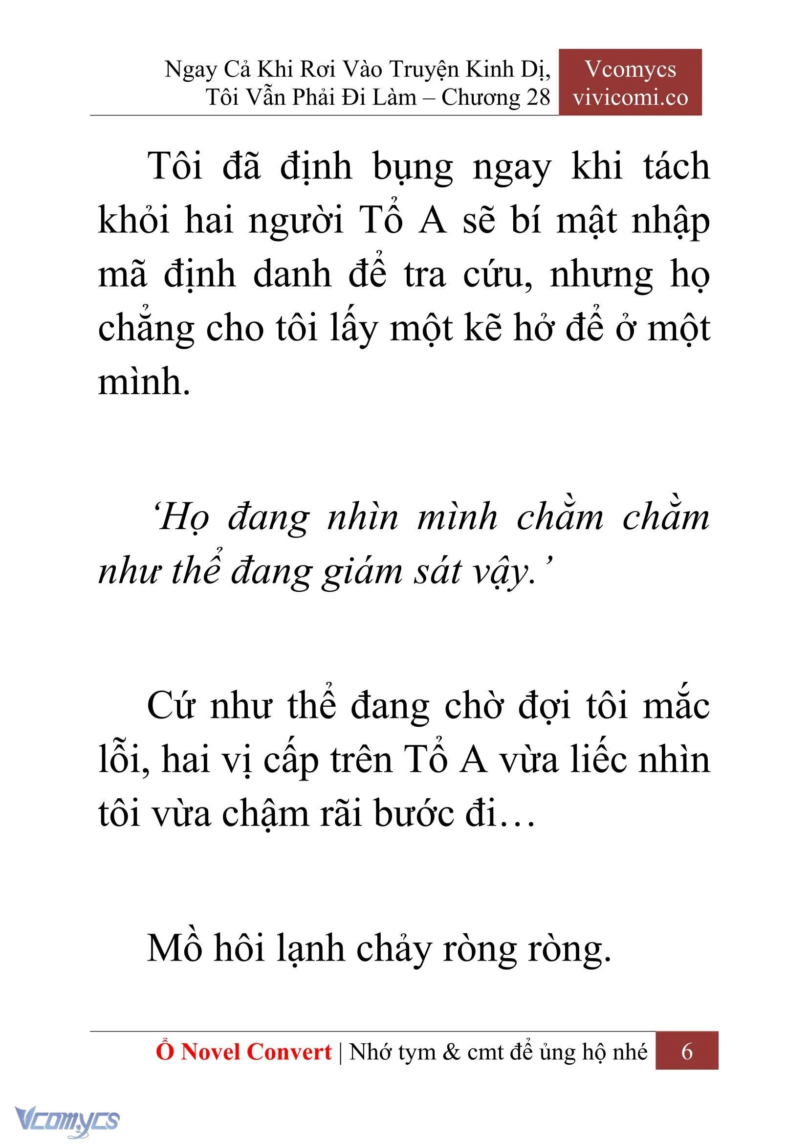 [Novel] Ngay Cả Khi Rơi Vào Truyện Kinh Dị, Tôi Vẫn Phải Đi Làm Chapter  28 - 8