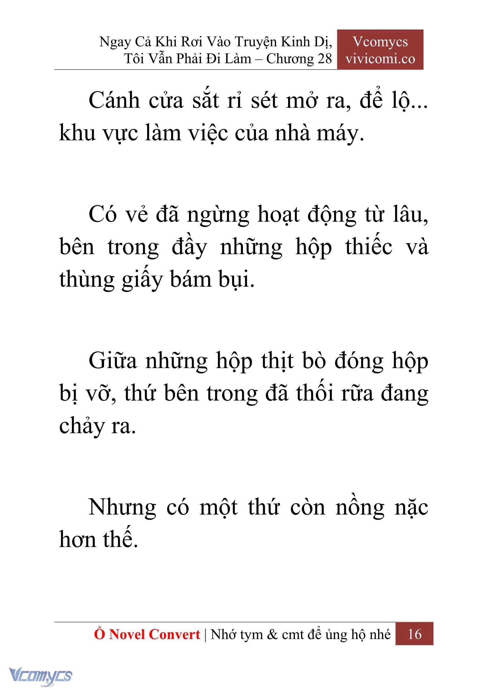 [Novel] Ngay Cả Khi Rơi Vào Truyện Kinh Dị, Tôi Vẫn Phải Đi Làm Chapter  28 - 18