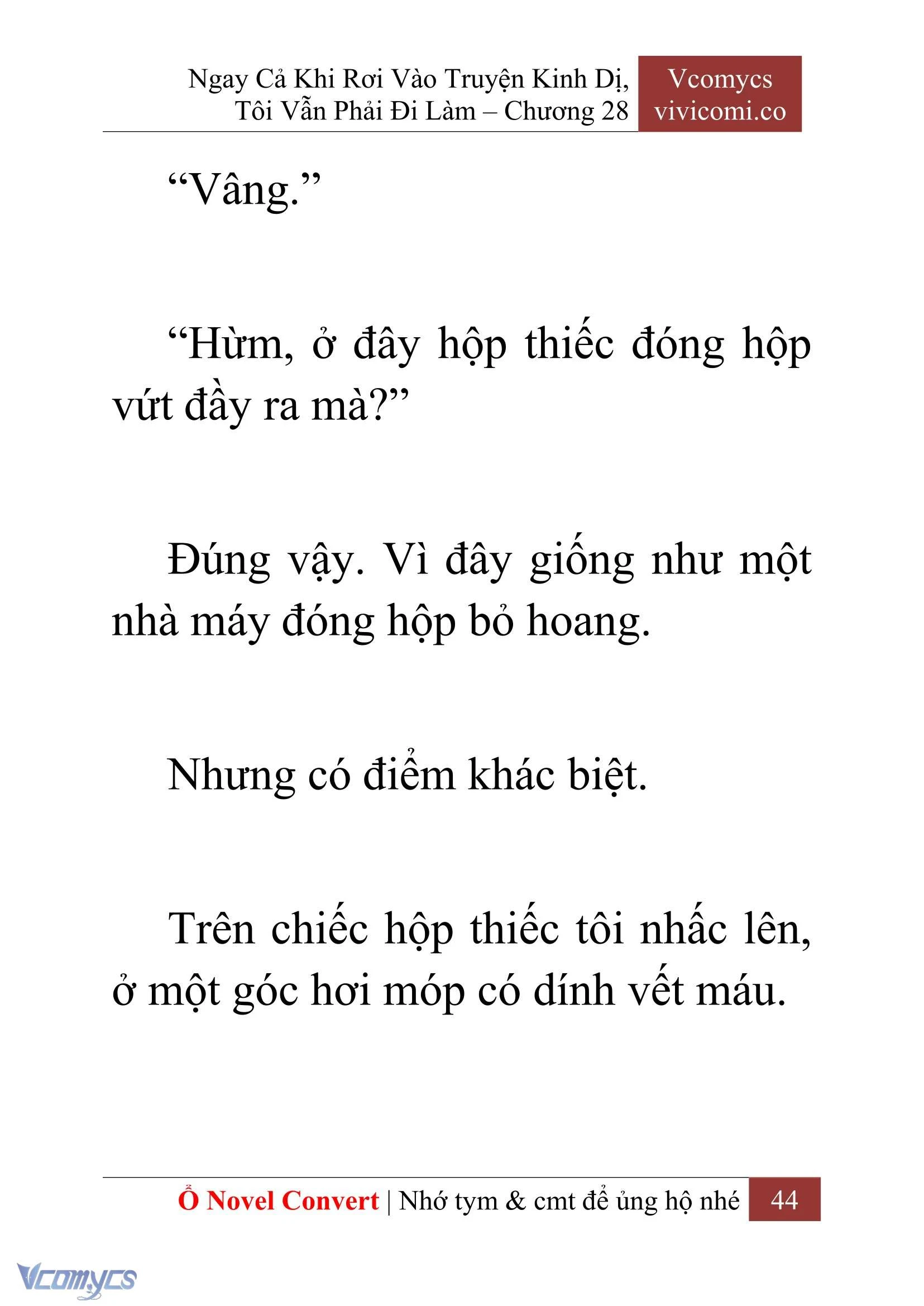 [Novel] Ngay Cả Khi Rơi Vào Truyện Kinh Dị, Tôi Vẫn Phải Đi Làm Chapter  28 - 46