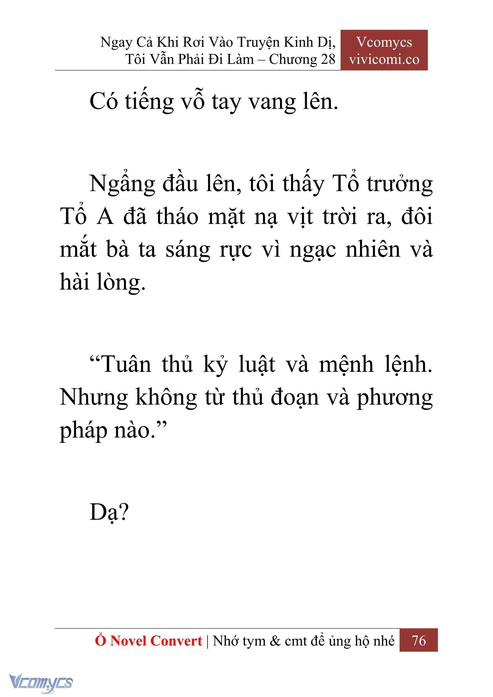 [Novel] Ngay Cả Khi Rơi Vào Truyện Kinh Dị, Tôi Vẫn Phải Đi Làm Chapter  28 - 78