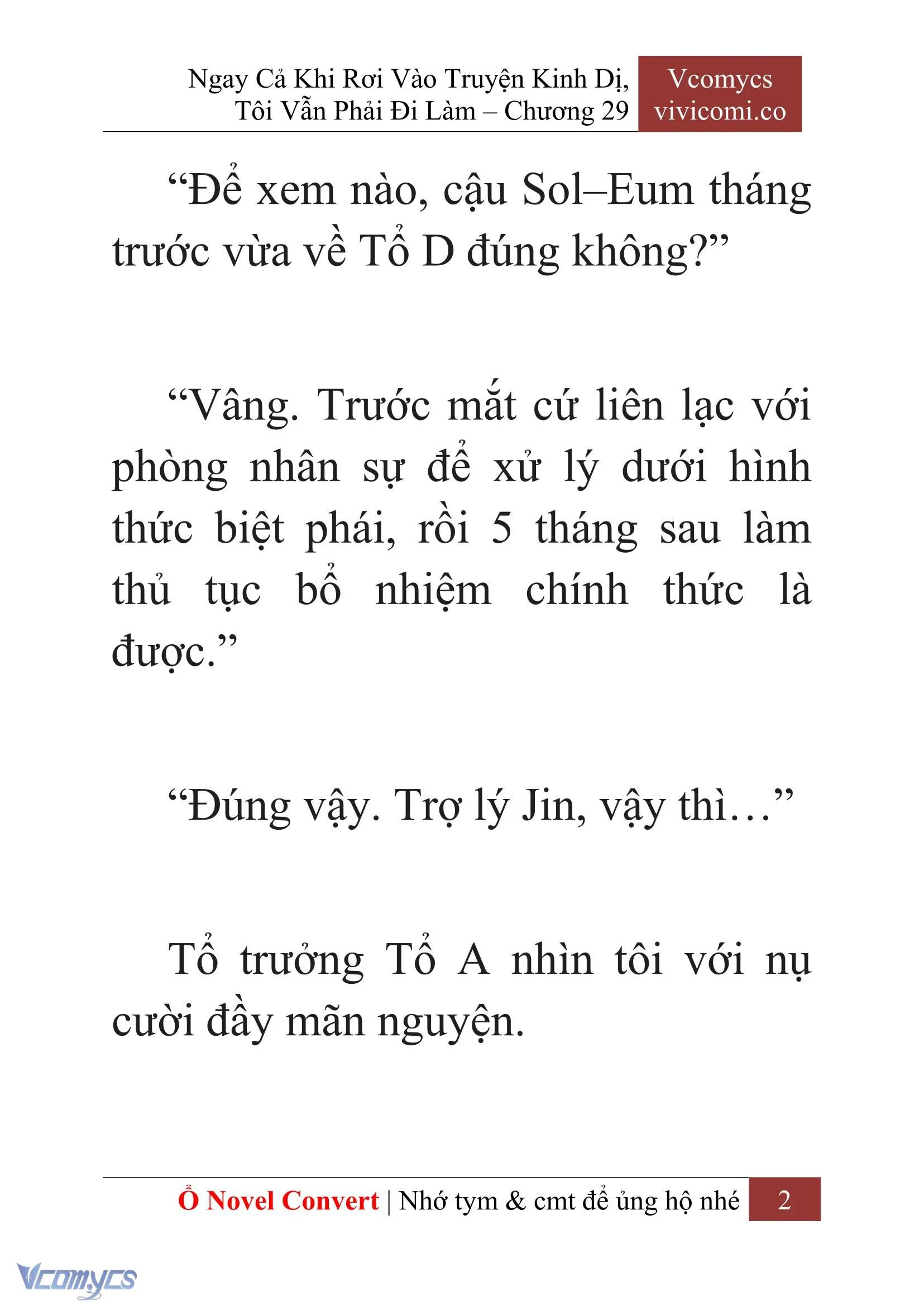 [Novel] Ngay Cả Khi Rơi Vào Truyện Kinh Dị, Tôi Vẫn Phải Đi Làm Chapter  29 - 4