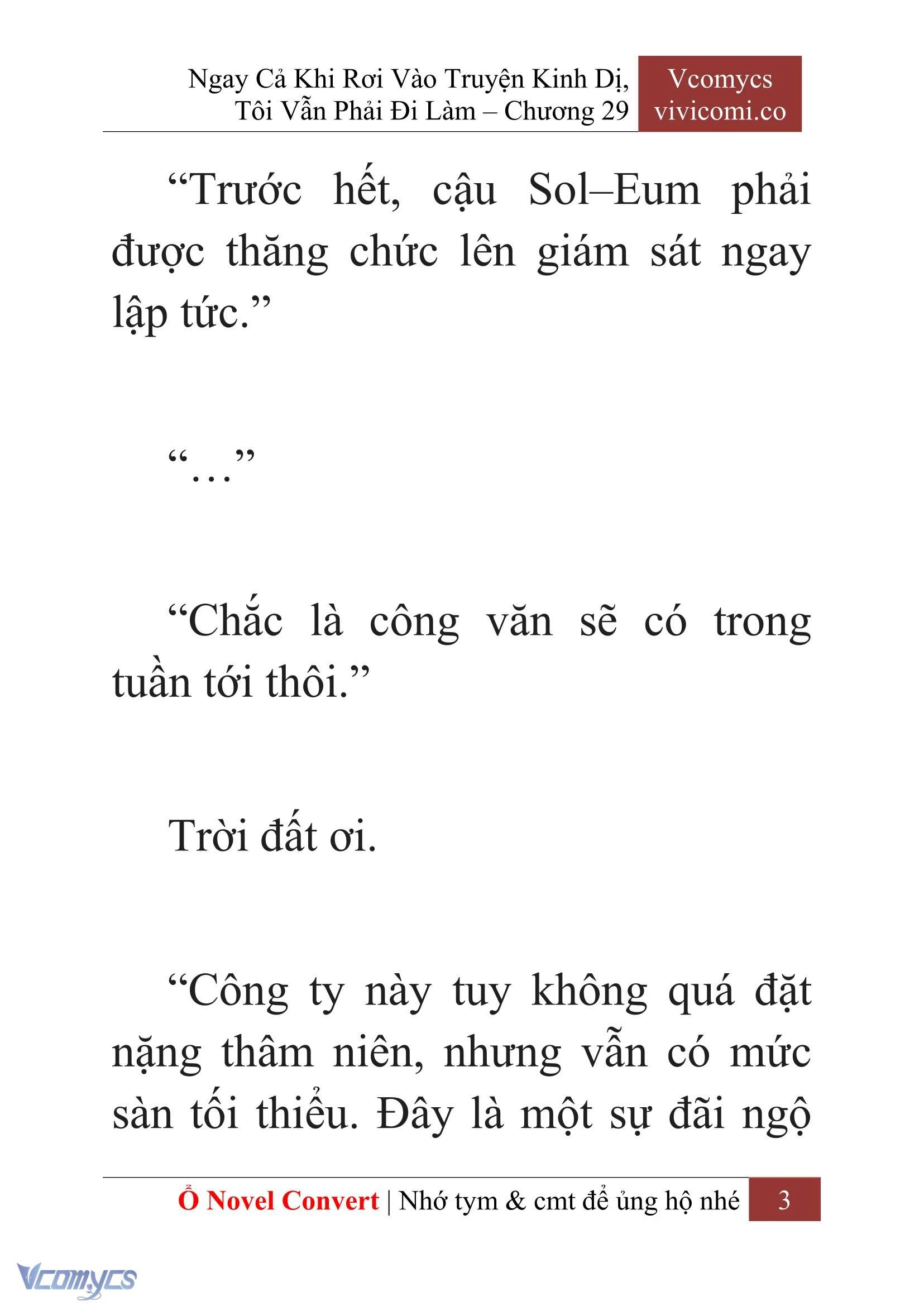 [Novel] Ngay Cả Khi Rơi Vào Truyện Kinh Dị, Tôi Vẫn Phải Đi Làm Chapter  29 - 5