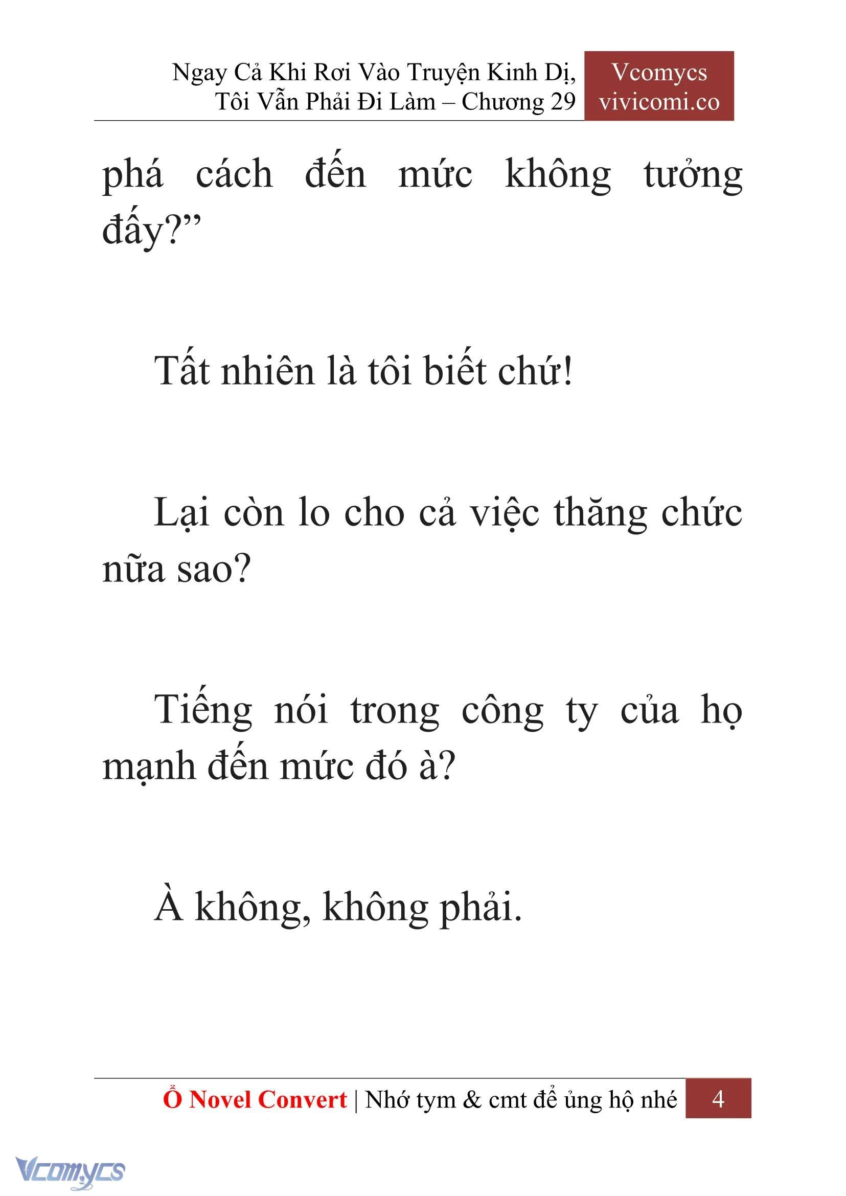 [Novel] Ngay Cả Khi Rơi Vào Truyện Kinh Dị, Tôi Vẫn Phải Đi Làm Chapter  29 - 6