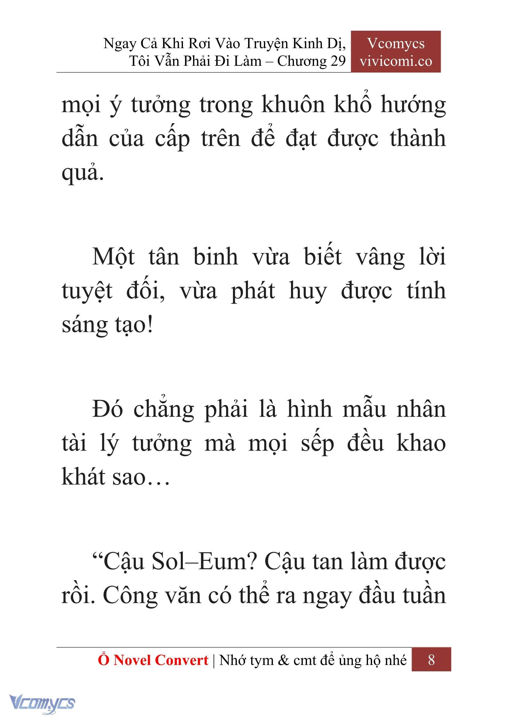 [Novel] Ngay Cả Khi Rơi Vào Truyện Kinh Dị, Tôi Vẫn Phải Đi Làm Chapter  29 - 10