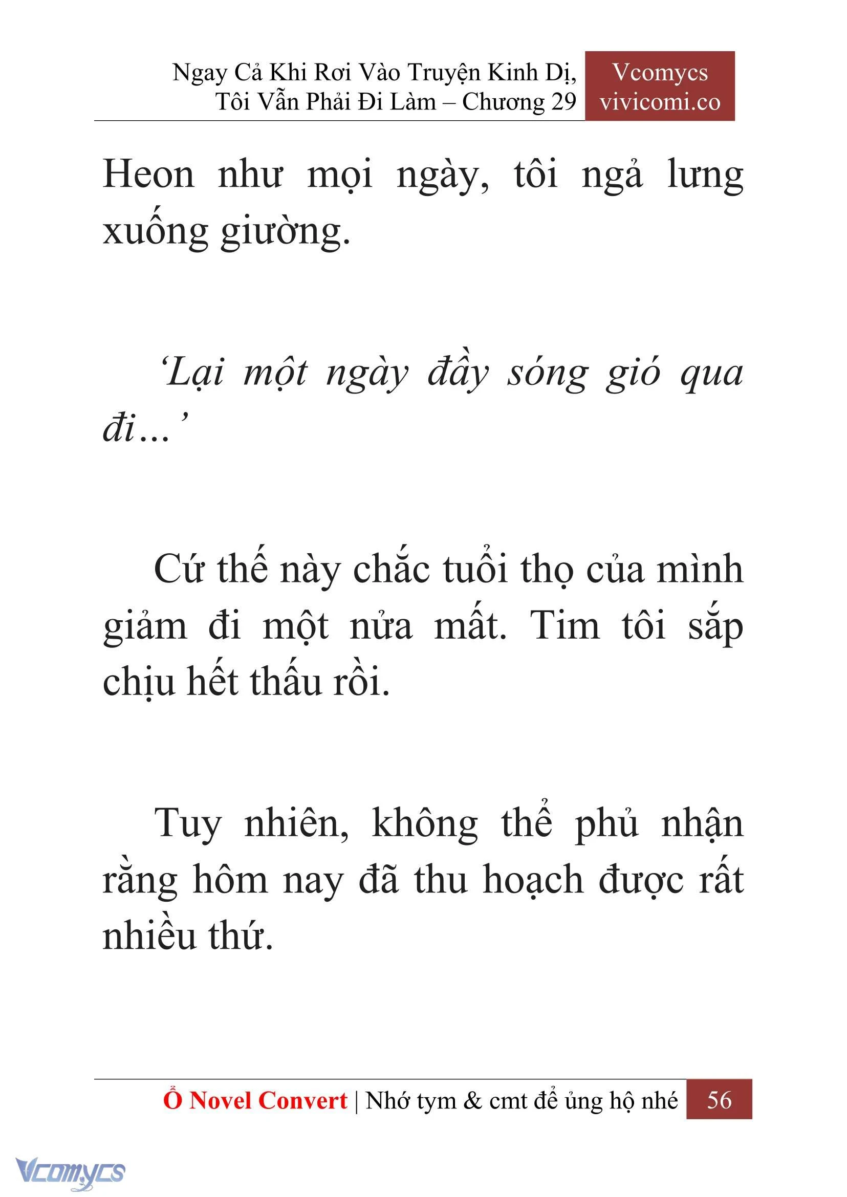 [Novel] Ngay Cả Khi Rơi Vào Truyện Kinh Dị, Tôi Vẫn Phải Đi Làm Chapter  29 - 58