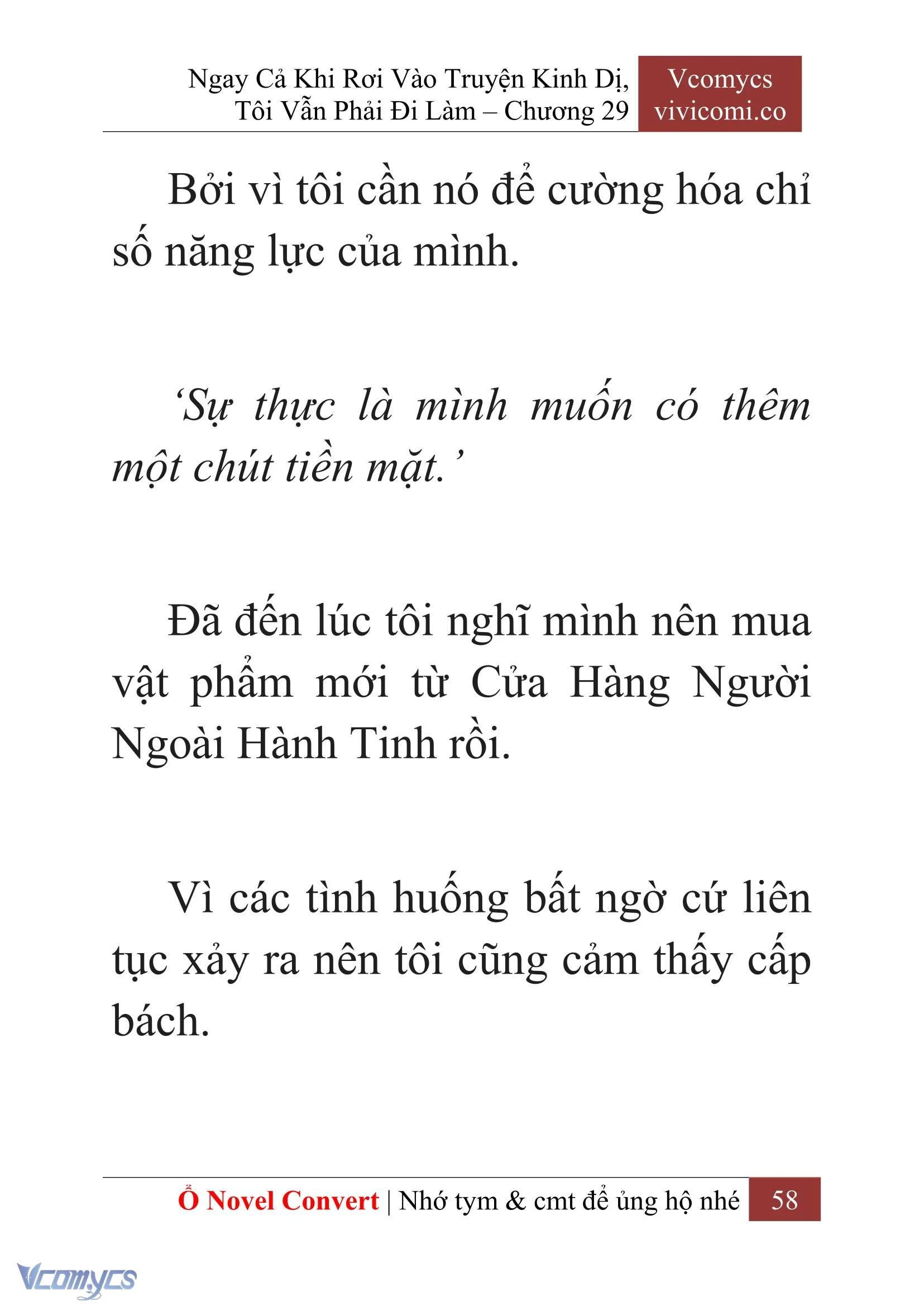 [Novel] Ngay Cả Khi Rơi Vào Truyện Kinh Dị, Tôi Vẫn Phải Đi Làm Chapter  29 - 60