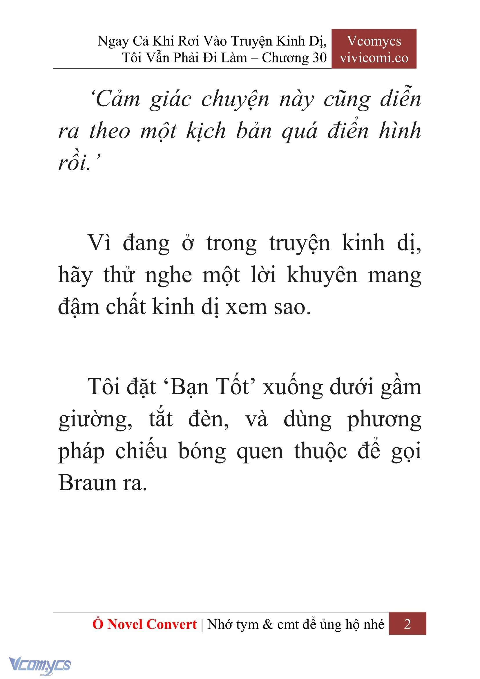 [Novel] Ngay Cả Khi Rơi Vào Truyện Kinh Dị, Tôi Vẫn Phải Đi Làm Chapter  30 - 4