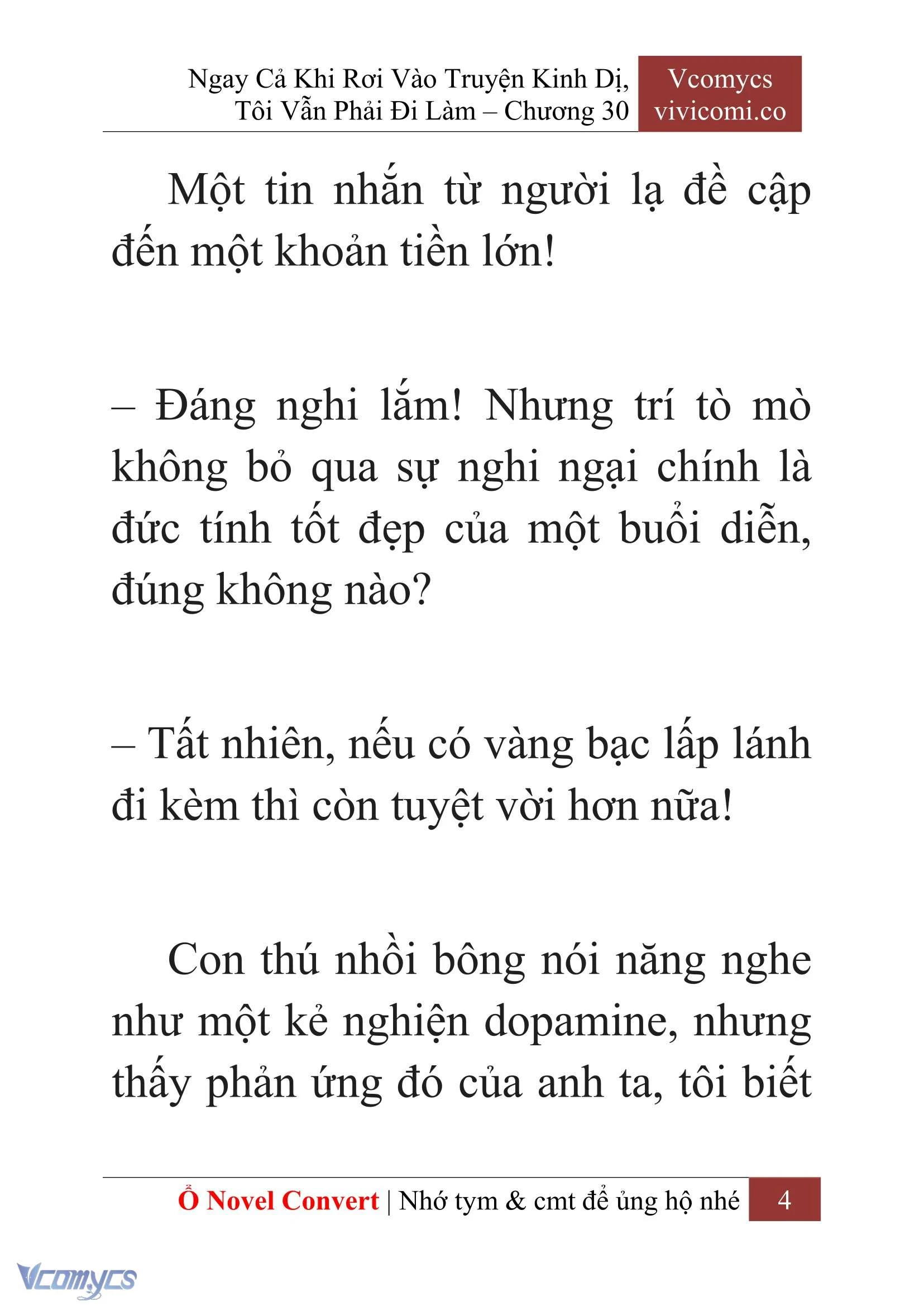 [Novel] Ngay Cả Khi Rơi Vào Truyện Kinh Dị, Tôi Vẫn Phải Đi Làm Chapter  30 - 6