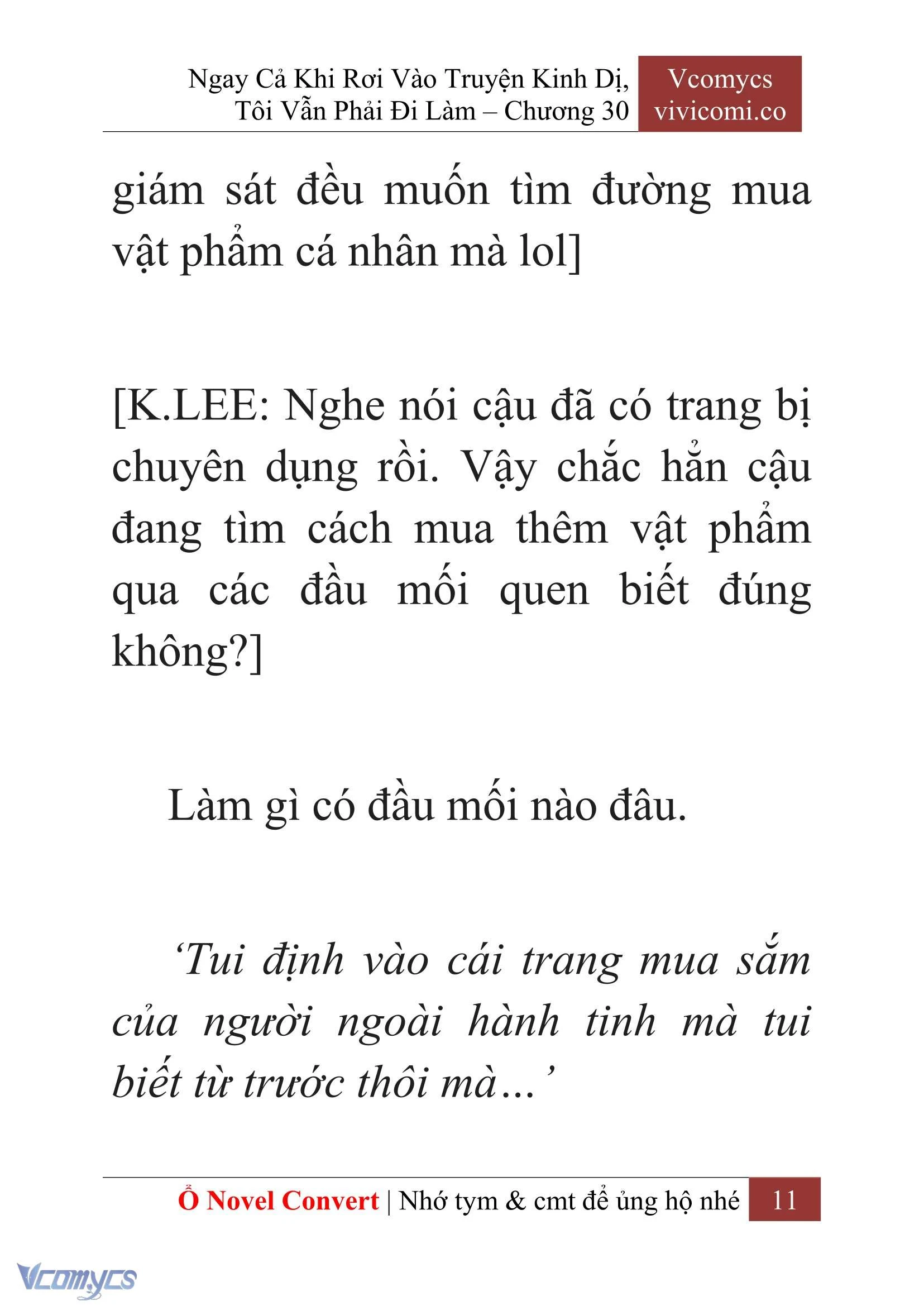[Novel] Ngay Cả Khi Rơi Vào Truyện Kinh Dị, Tôi Vẫn Phải Đi Làm Chapter  30 - 13