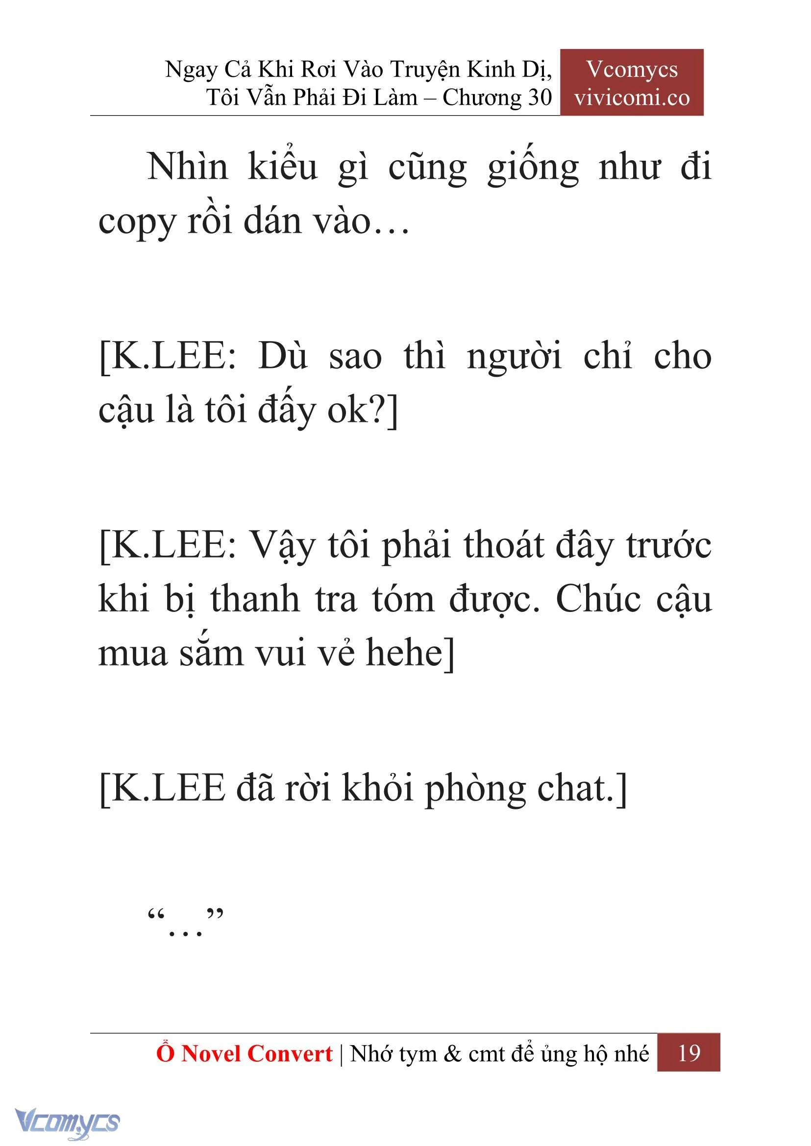 [Novel] Ngay Cả Khi Rơi Vào Truyện Kinh Dị, Tôi Vẫn Phải Đi Làm Chapter  30 - 21