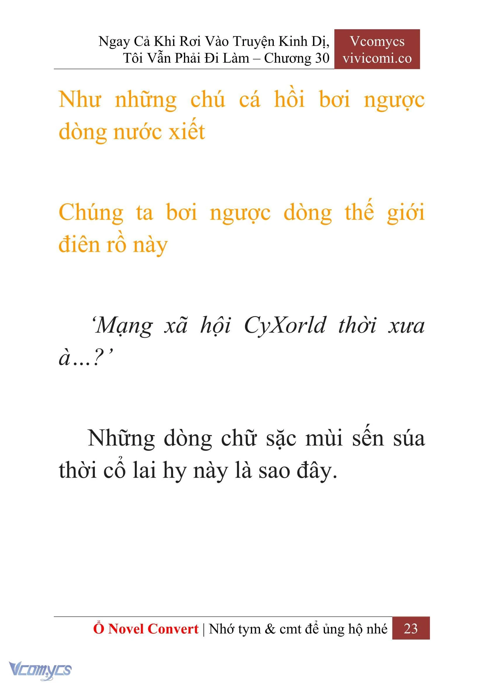 [Novel] Ngay Cả Khi Rơi Vào Truyện Kinh Dị, Tôi Vẫn Phải Đi Làm Chapter  30 - 25