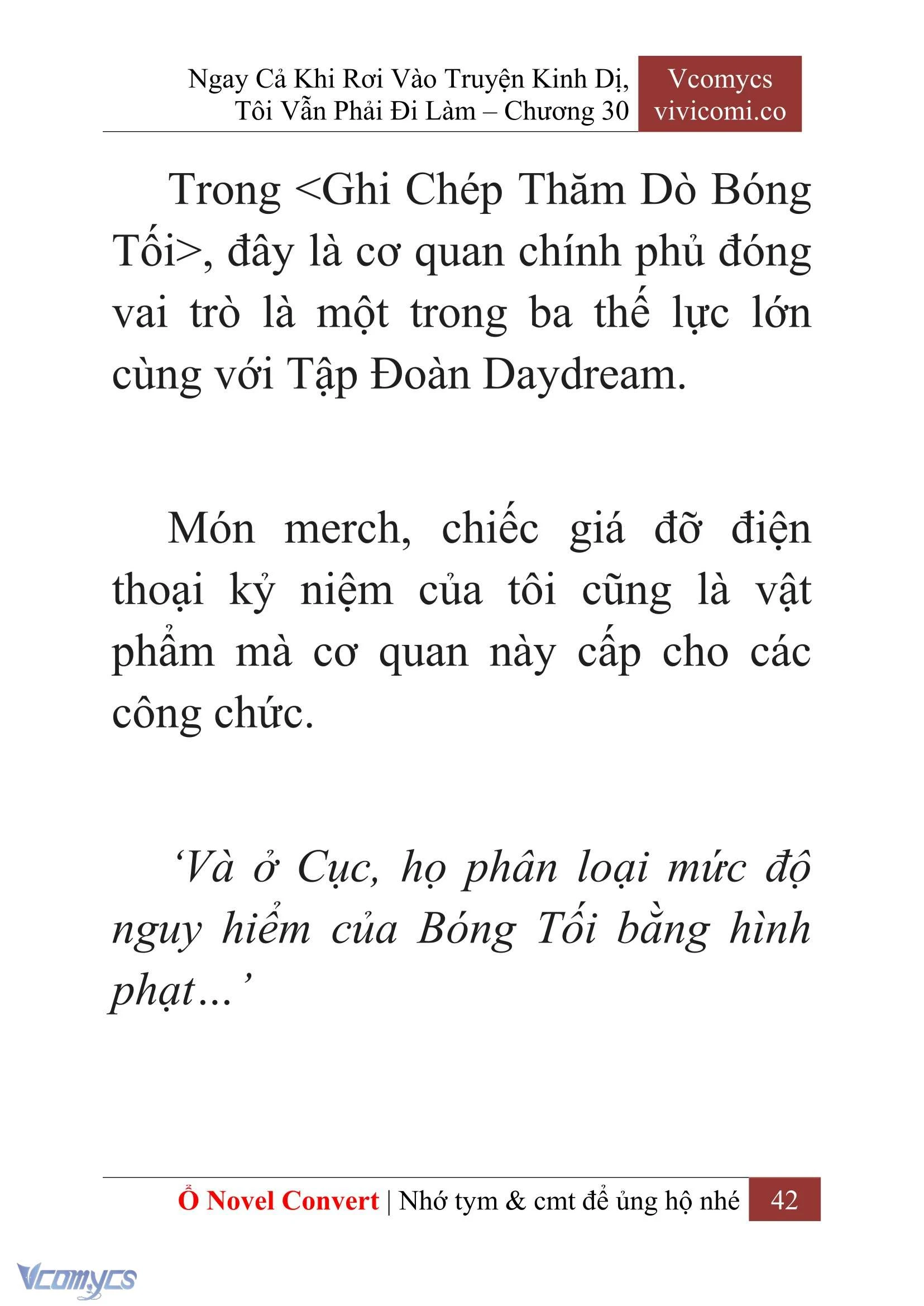 [Novel] Ngay Cả Khi Rơi Vào Truyện Kinh Dị, Tôi Vẫn Phải Đi Làm Chapter  30 - 44