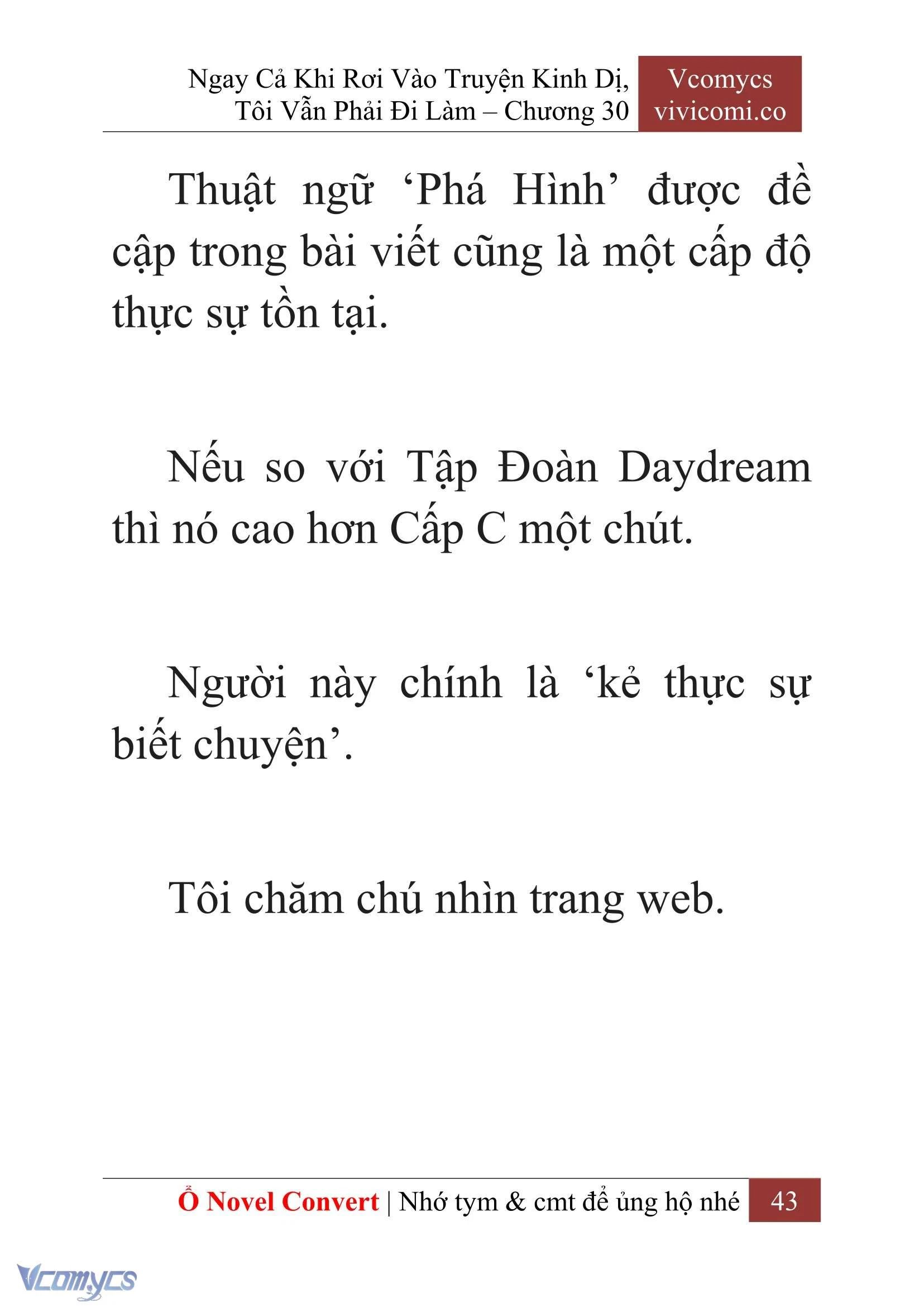 [Novel] Ngay Cả Khi Rơi Vào Truyện Kinh Dị, Tôi Vẫn Phải Đi Làm Chapter  30 - 45