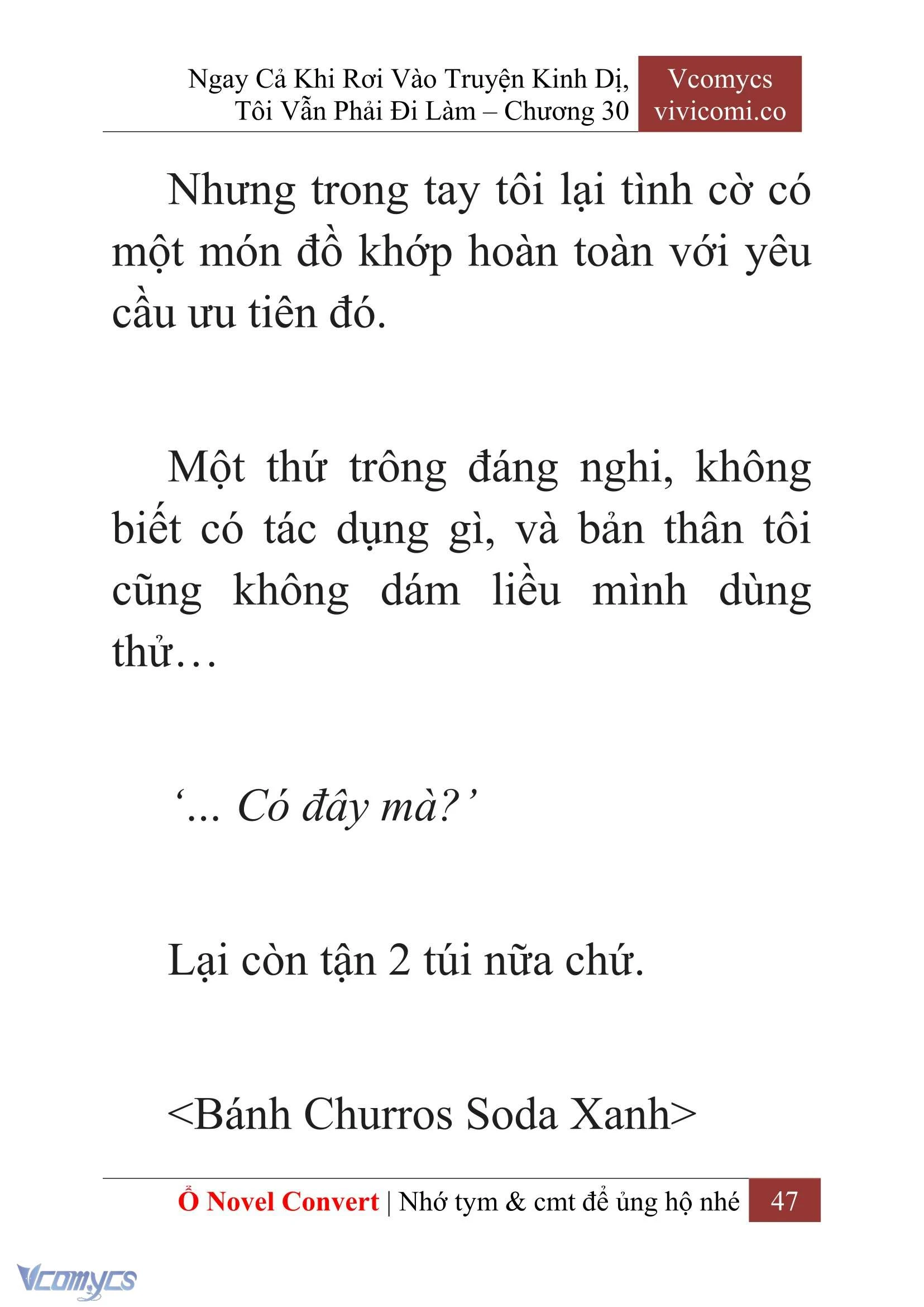 [Novel] Ngay Cả Khi Rơi Vào Truyện Kinh Dị, Tôi Vẫn Phải Đi Làm Chapter  30 - 49