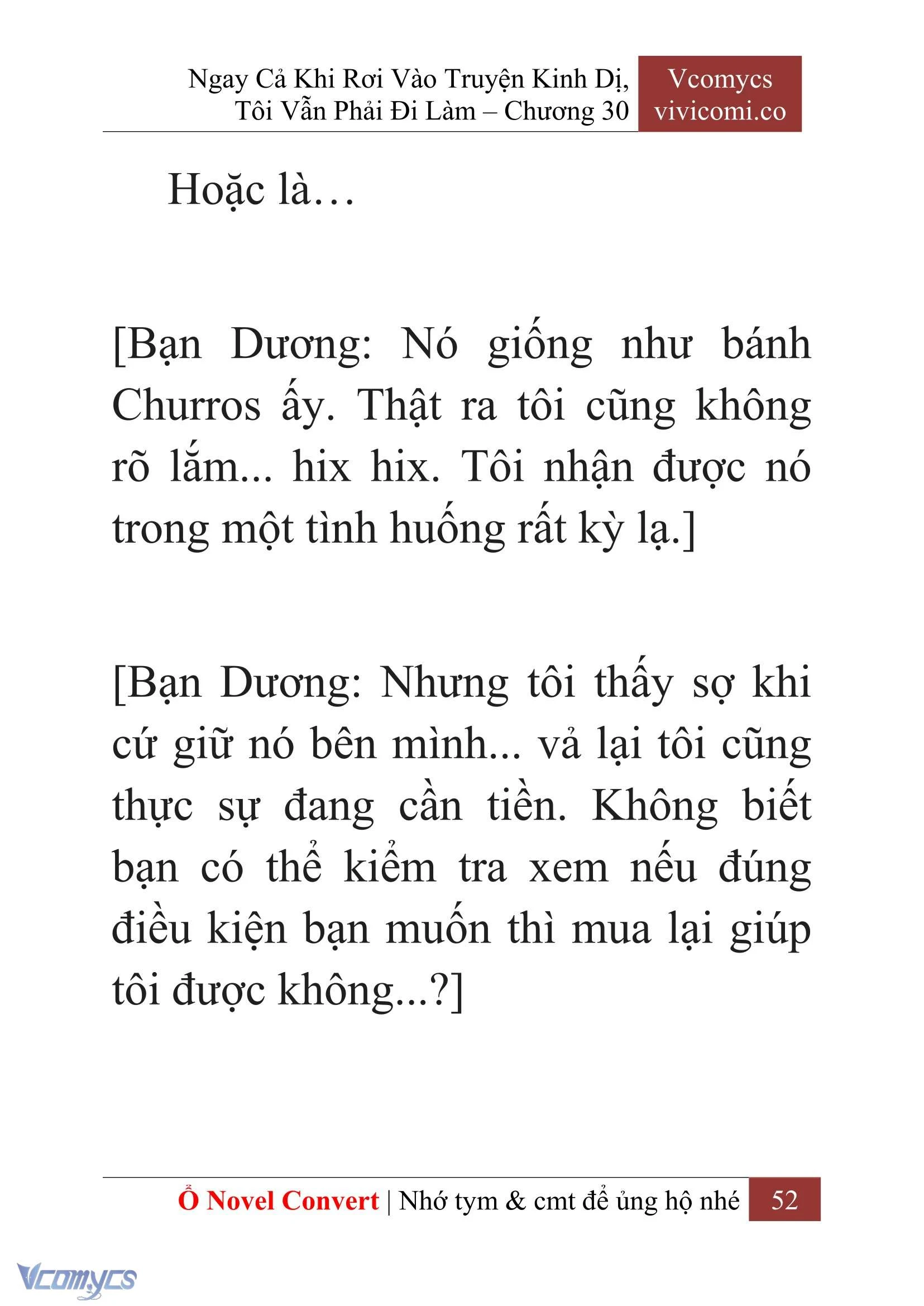 [Novel] Ngay Cả Khi Rơi Vào Truyện Kinh Dị, Tôi Vẫn Phải Đi Làm Chapter  30 - 54
