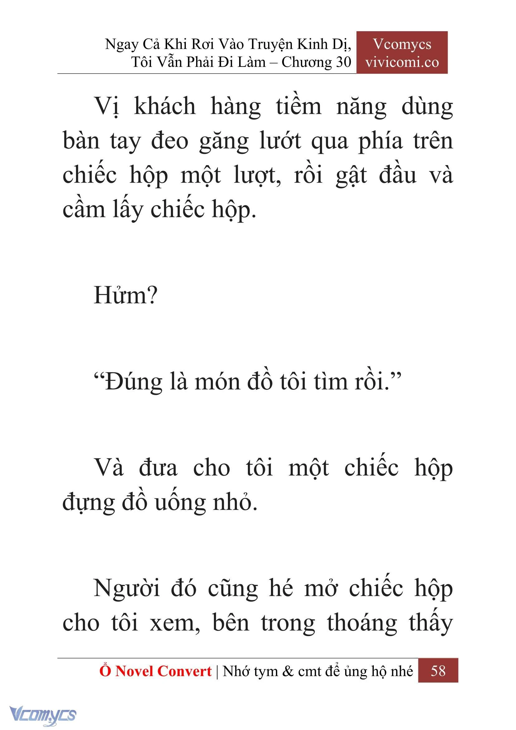 [Novel] Ngay Cả Khi Rơi Vào Truyện Kinh Dị, Tôi Vẫn Phải Đi Làm Chapter  30 - 60