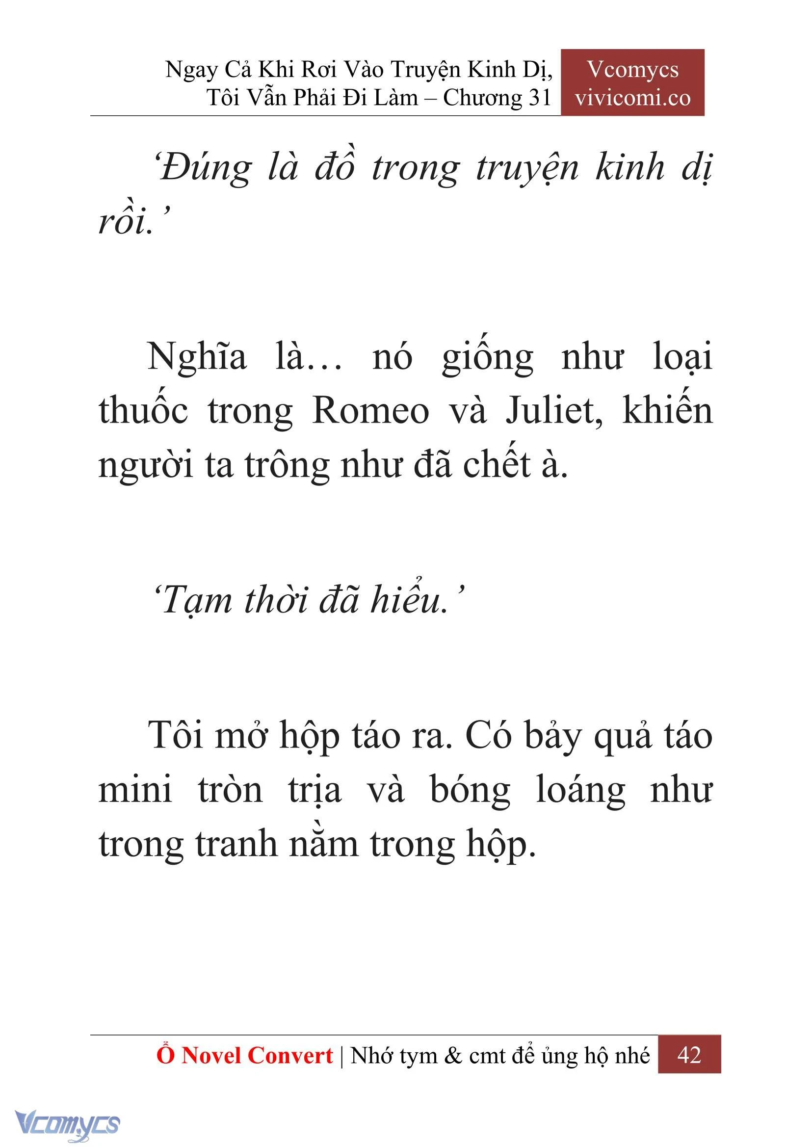 [Novel] Ngay Cả Khi Rơi Vào Truyện Kinh Dị, Tôi Vẫn Phải Đi Làm Chapter  31 - 44