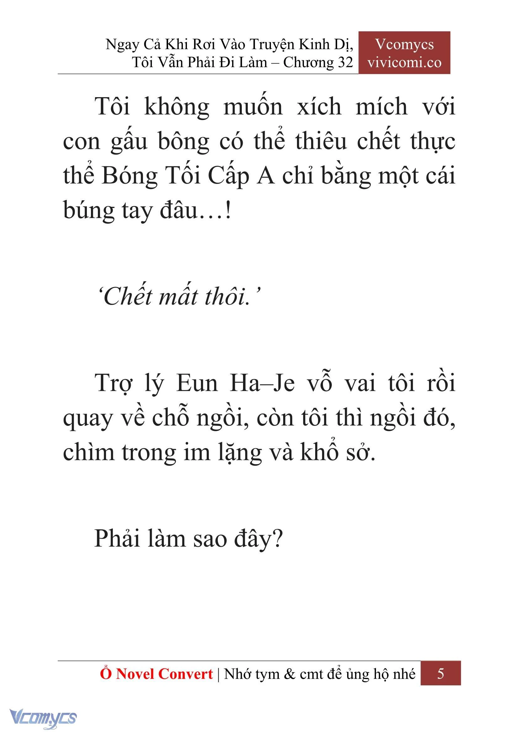 [Novel] Ngay Cả Khi Rơi Vào Truyện Kinh Dị, Tôi Vẫn Phải Đi Làm Chapter  32 - 7