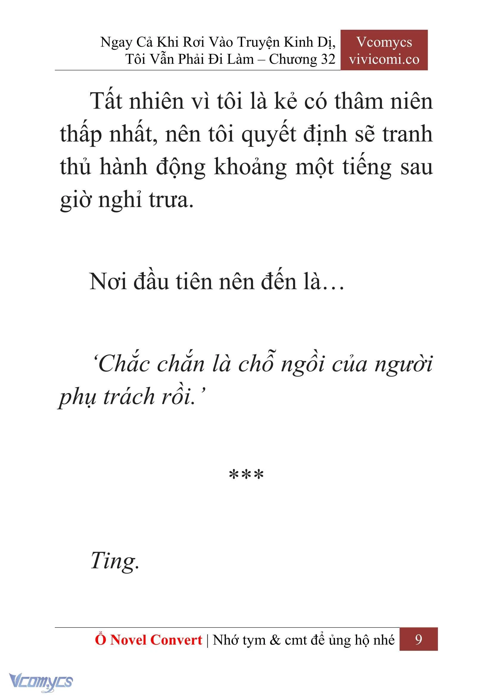 [Novel] Ngay Cả Khi Rơi Vào Truyện Kinh Dị, Tôi Vẫn Phải Đi Làm Chapter  32 - 11