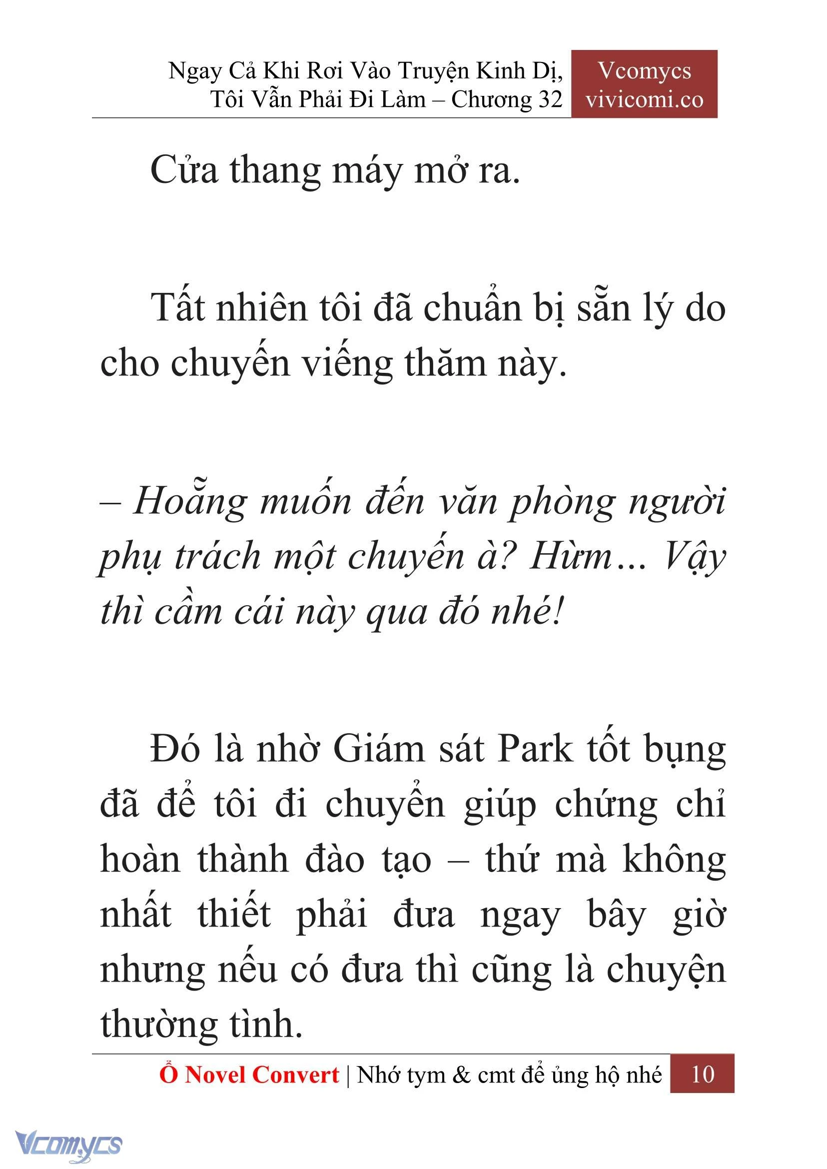 [Novel] Ngay Cả Khi Rơi Vào Truyện Kinh Dị, Tôi Vẫn Phải Đi Làm Chapter  32 - 12