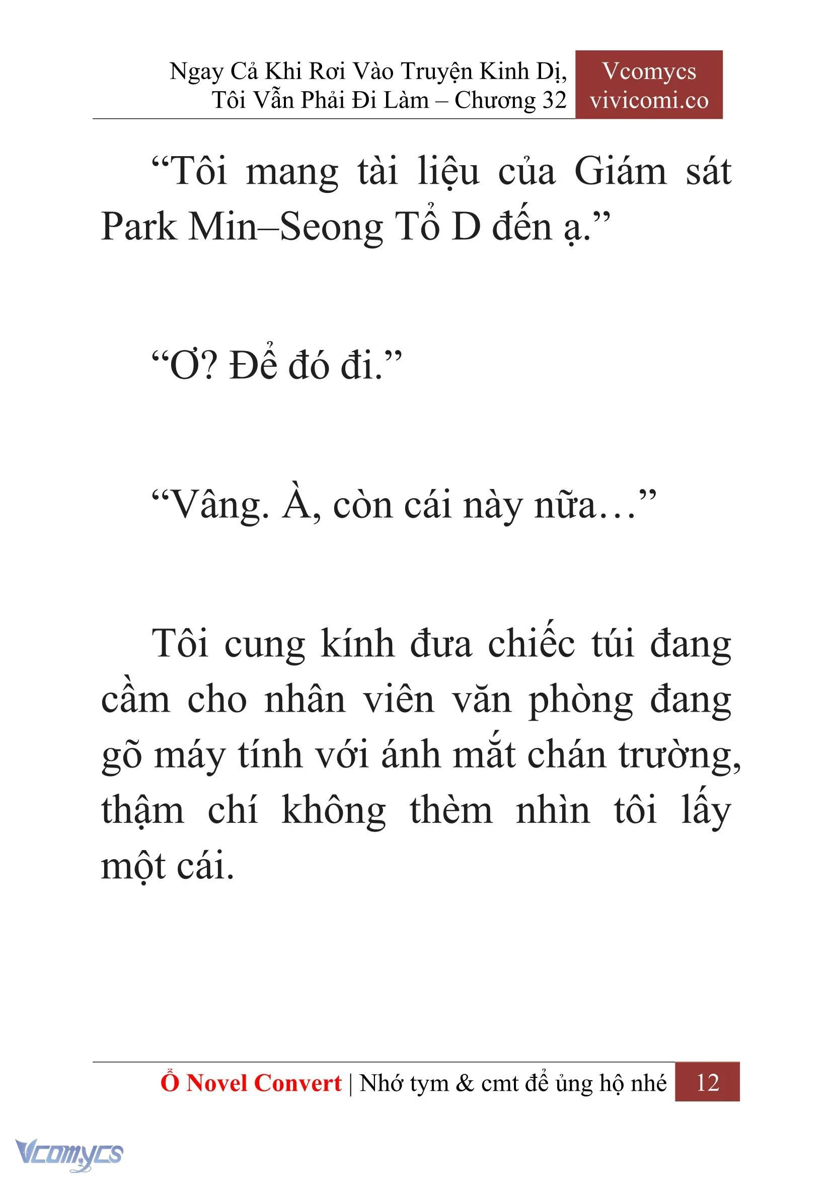 [Novel] Ngay Cả Khi Rơi Vào Truyện Kinh Dị, Tôi Vẫn Phải Đi Làm Chapter  32 - 14