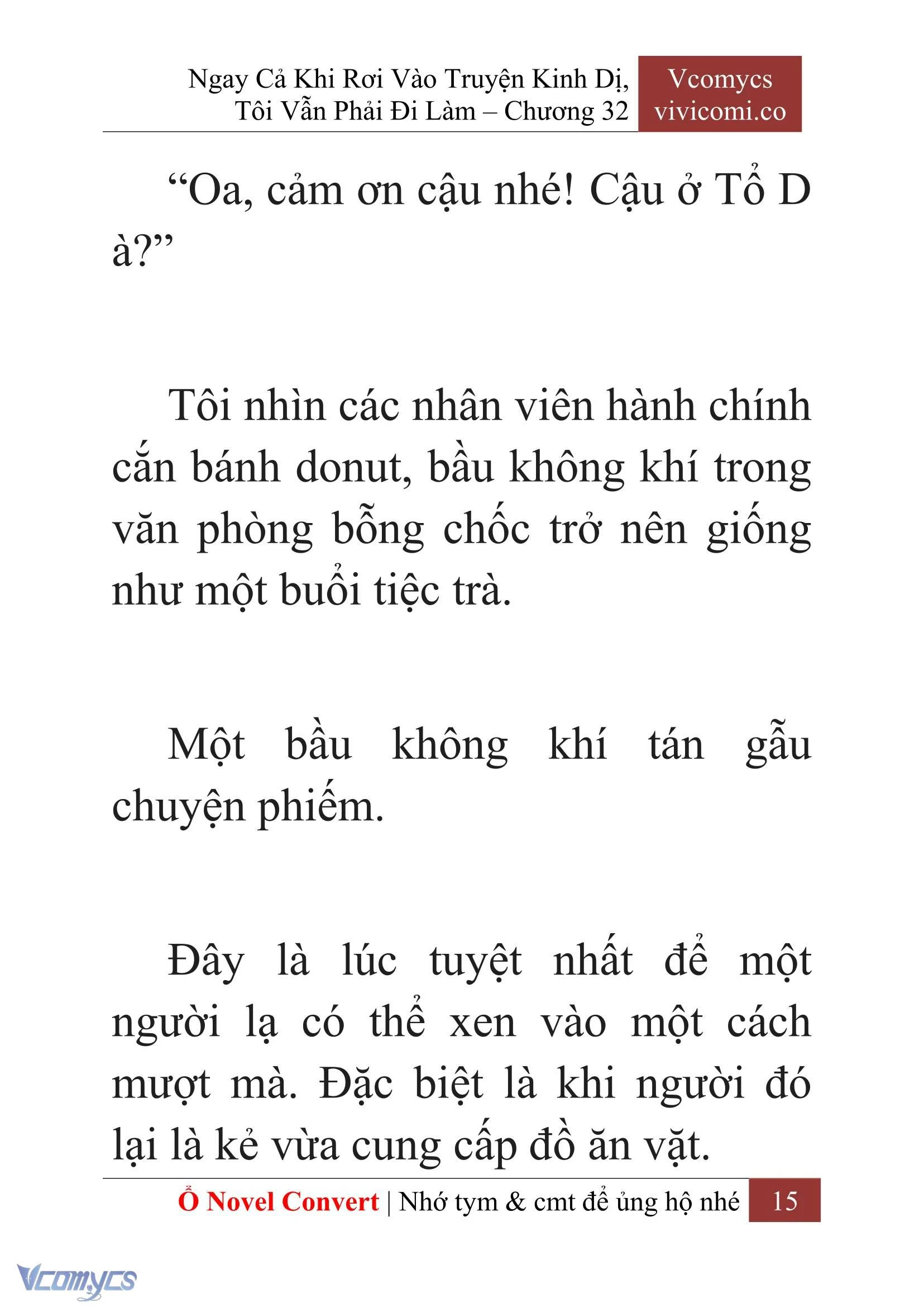 [Novel] Ngay Cả Khi Rơi Vào Truyện Kinh Dị, Tôi Vẫn Phải Đi Làm Chapter  32 - 17