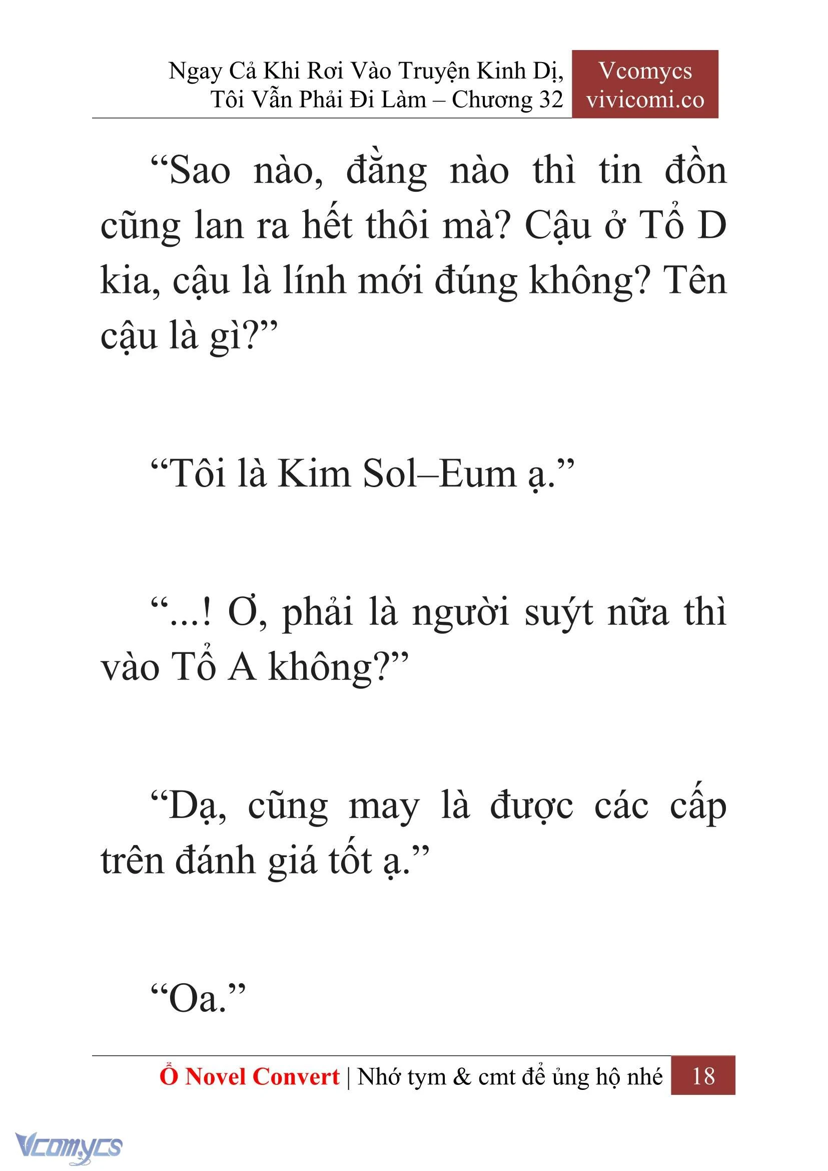 [Novel] Ngay Cả Khi Rơi Vào Truyện Kinh Dị, Tôi Vẫn Phải Đi Làm Chapter  32 - 20