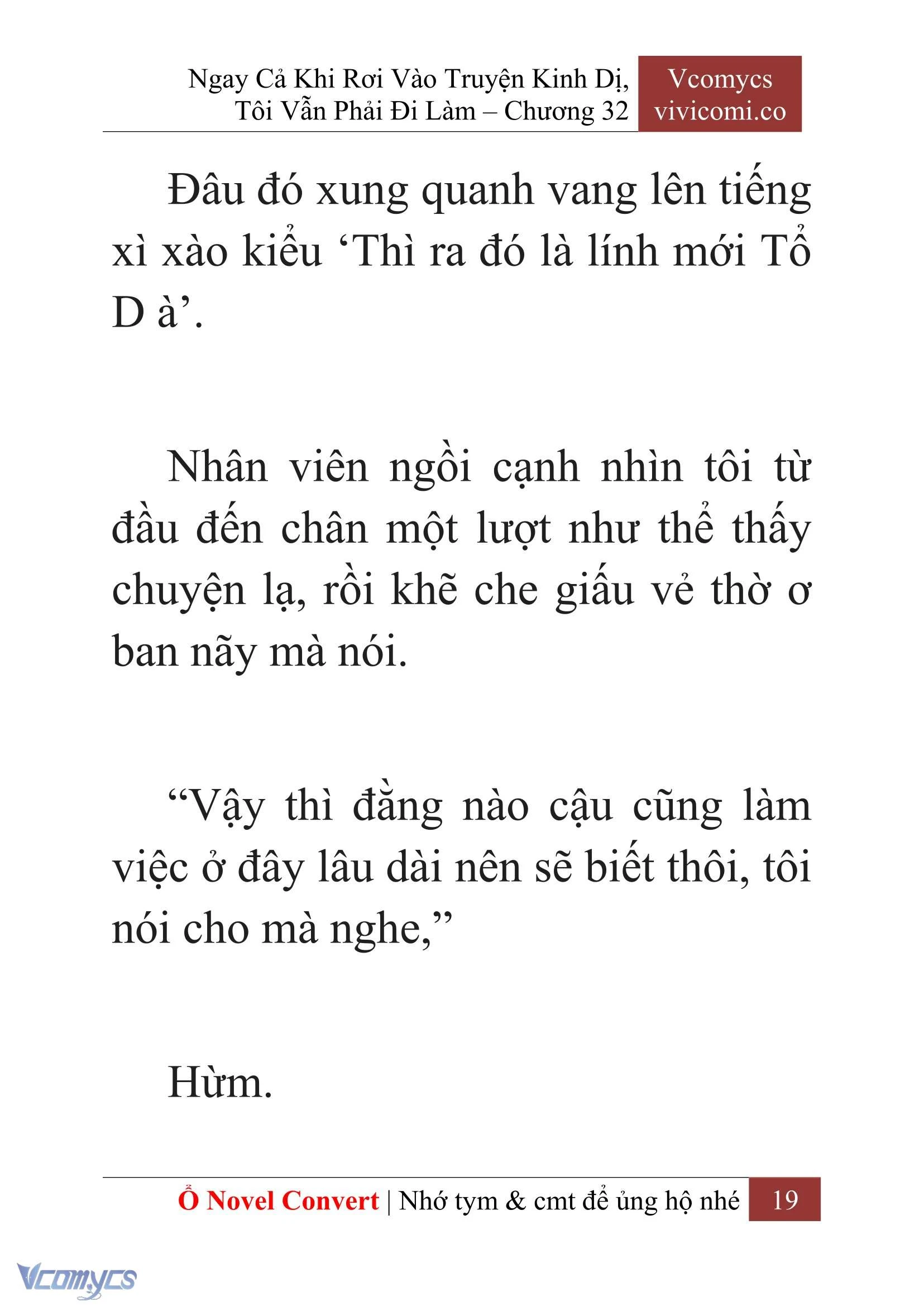 [Novel] Ngay Cả Khi Rơi Vào Truyện Kinh Dị, Tôi Vẫn Phải Đi Làm Chapter  32 - 21