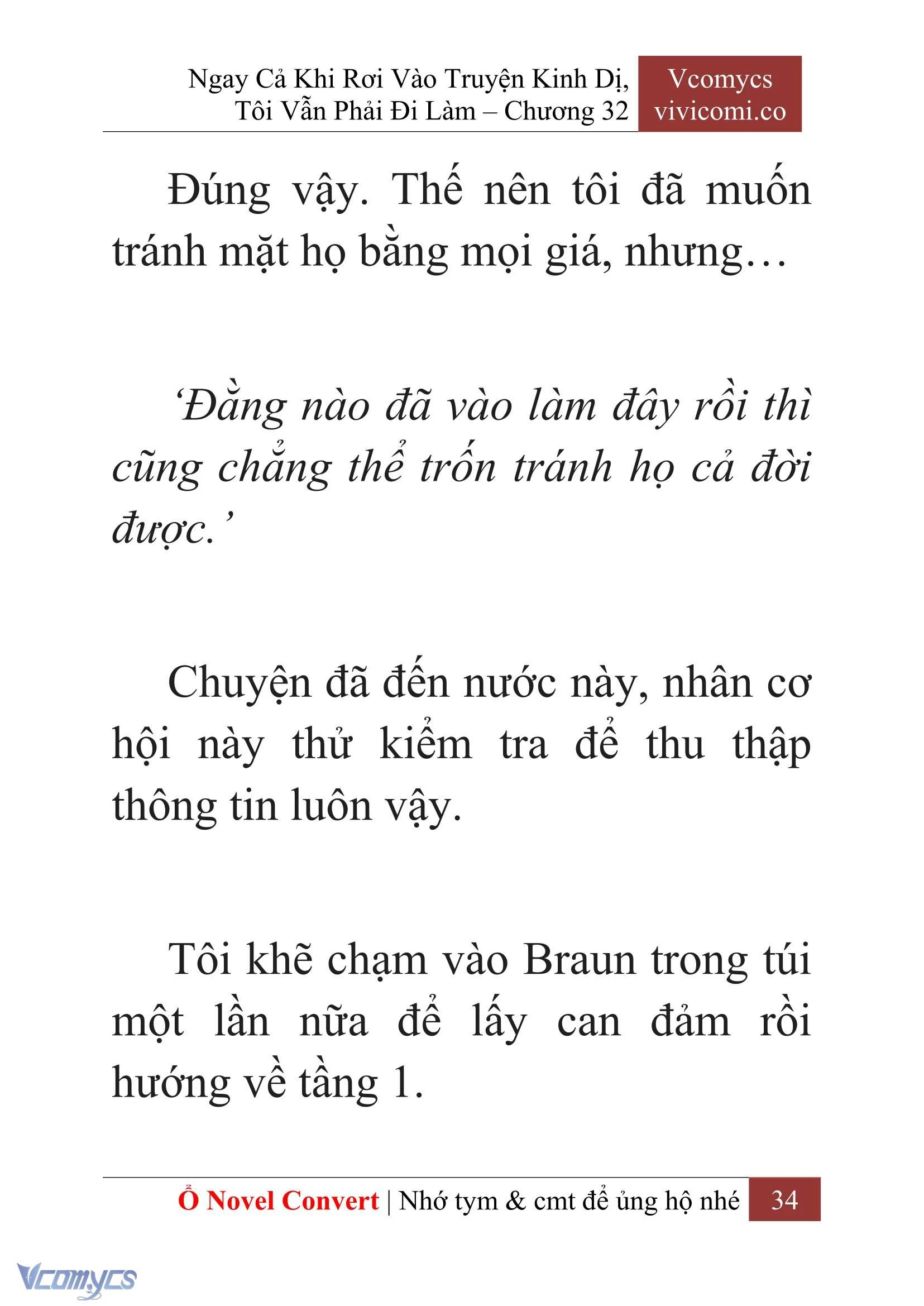 [Novel] Ngay Cả Khi Rơi Vào Truyện Kinh Dị, Tôi Vẫn Phải Đi Làm Chapter  32 - 36
