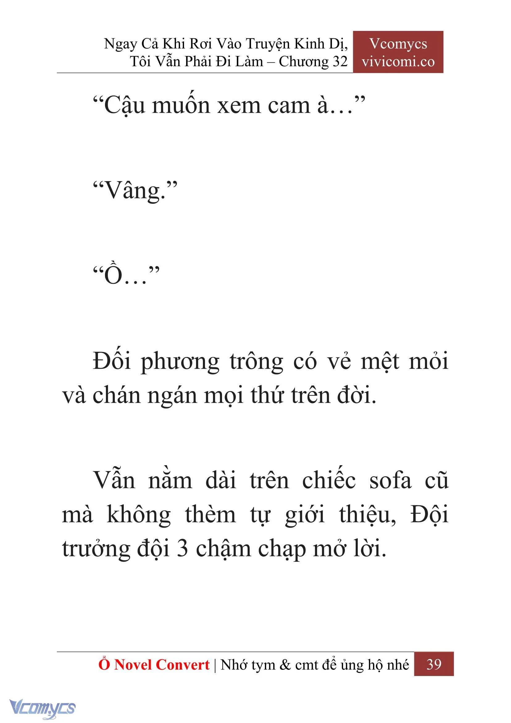 [Novel] Ngay Cả Khi Rơi Vào Truyện Kinh Dị, Tôi Vẫn Phải Đi Làm Chapter  32 - 41