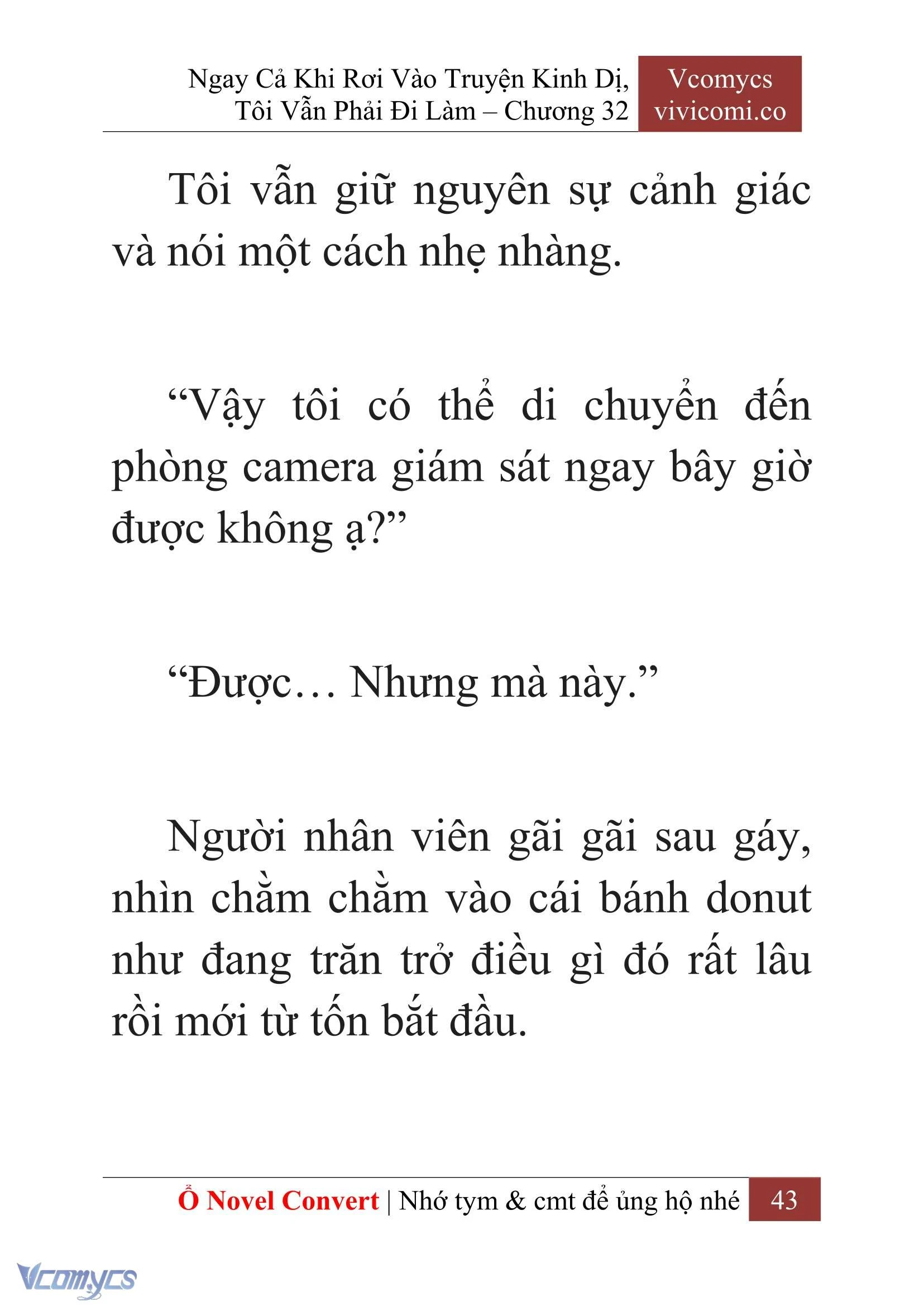[Novel] Ngay Cả Khi Rơi Vào Truyện Kinh Dị, Tôi Vẫn Phải Đi Làm Chapter  32 - 45