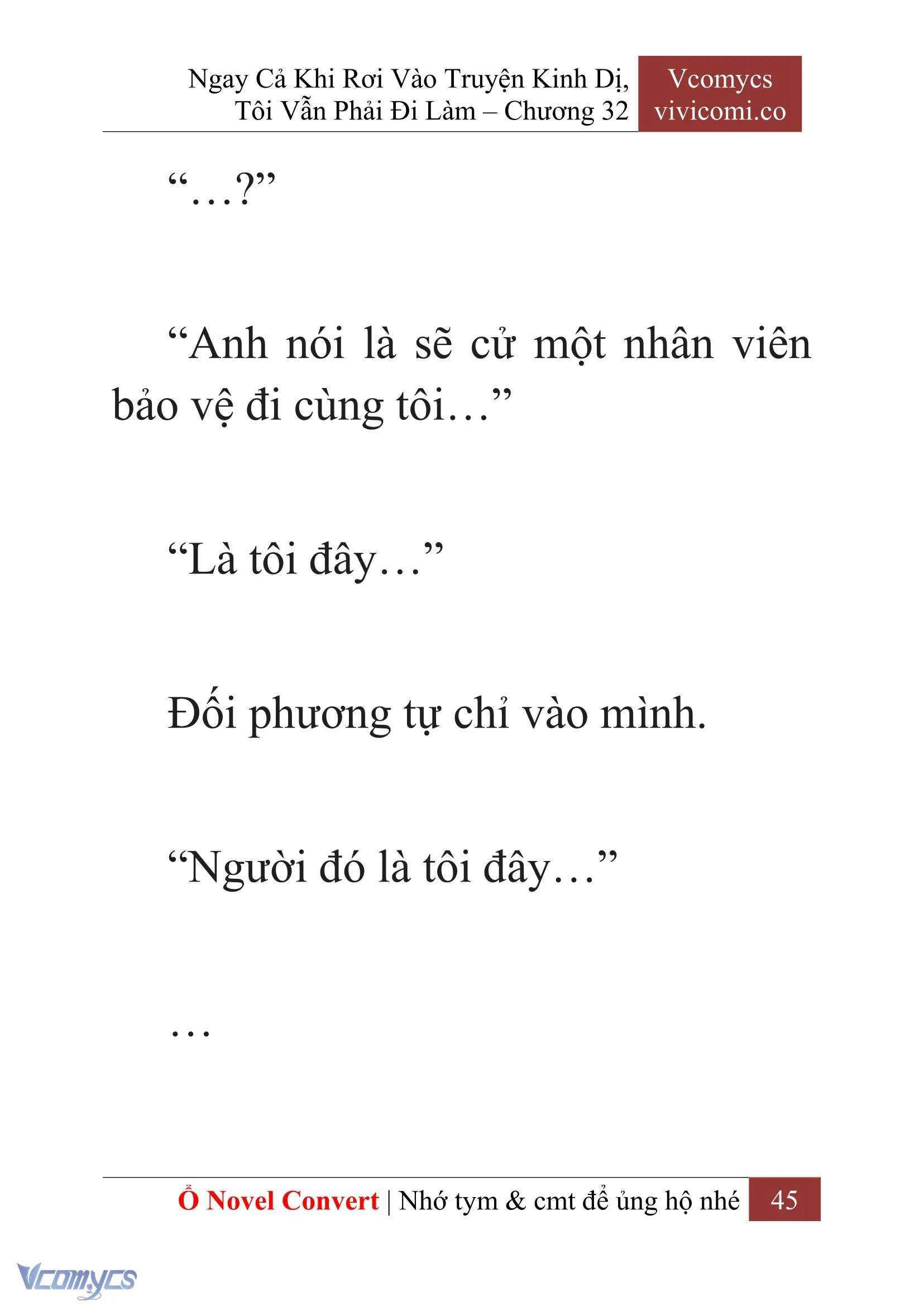 [Novel] Ngay Cả Khi Rơi Vào Truyện Kinh Dị, Tôi Vẫn Phải Đi Làm Chapter  32 - 47