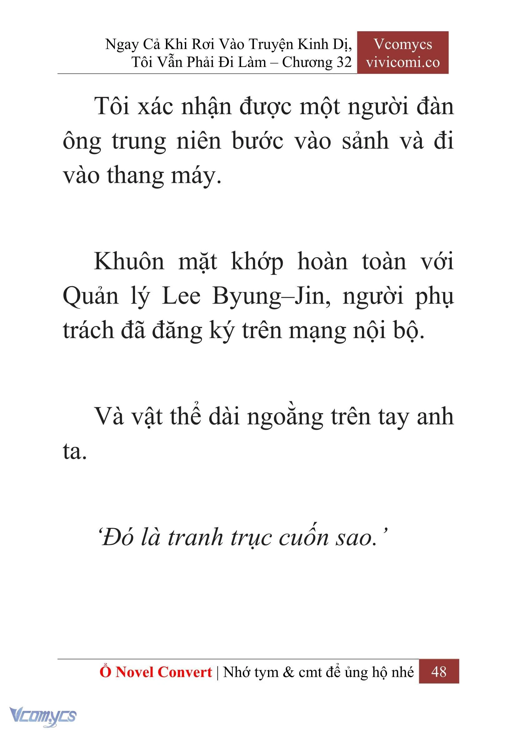 [Novel] Ngay Cả Khi Rơi Vào Truyện Kinh Dị, Tôi Vẫn Phải Đi Làm Chapter  32 - 50