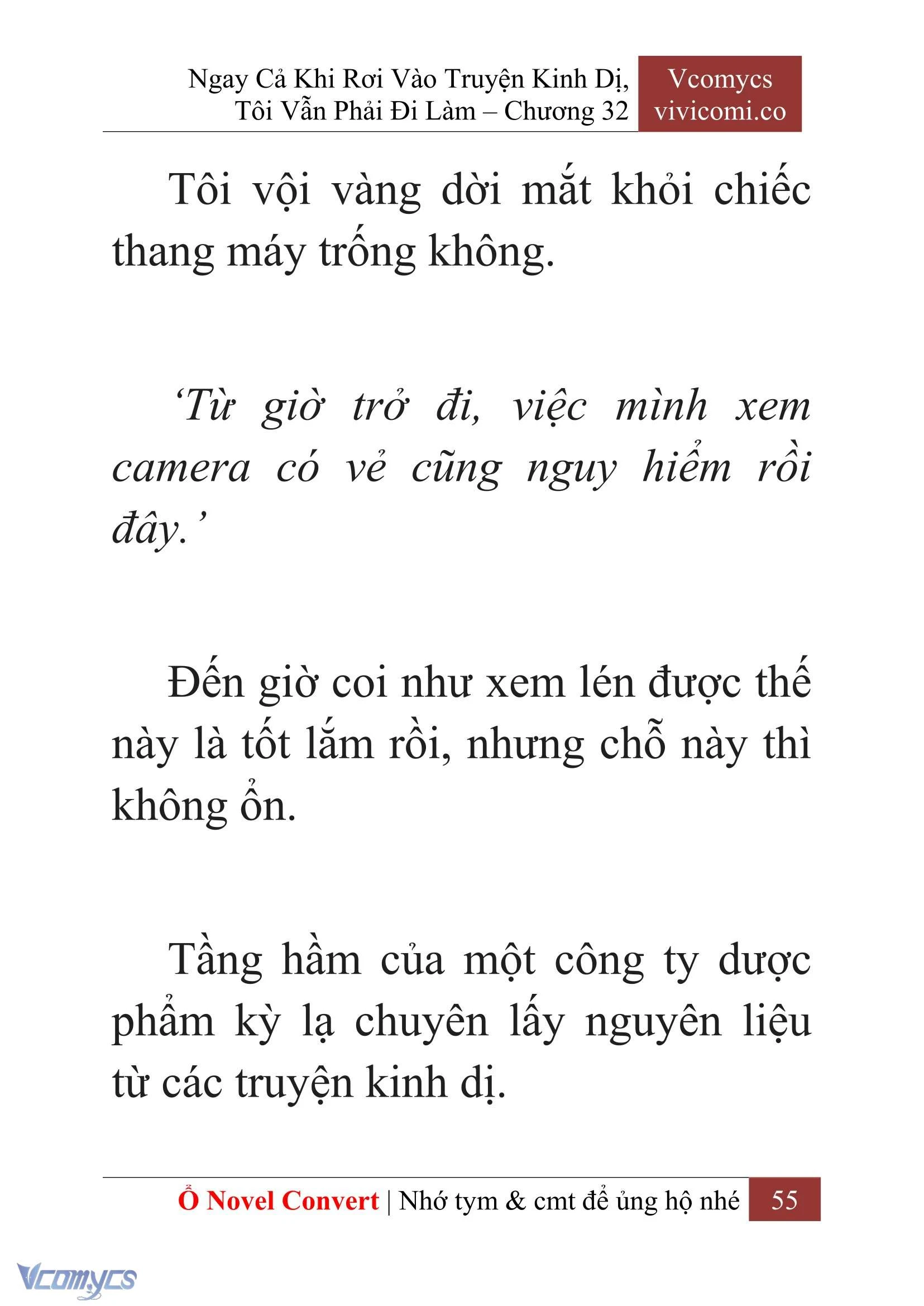 [Novel] Ngay Cả Khi Rơi Vào Truyện Kinh Dị, Tôi Vẫn Phải Đi Làm Chapter  32 - 57