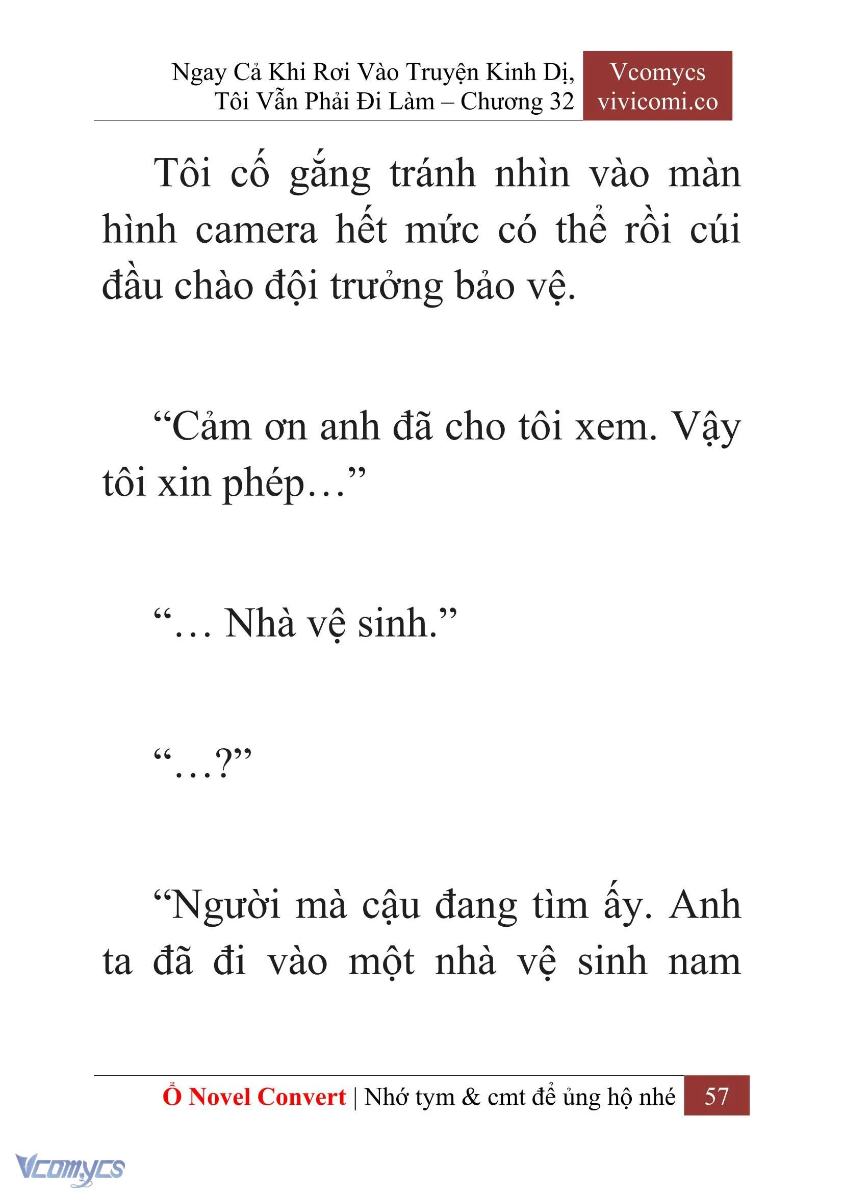 [Novel] Ngay Cả Khi Rơi Vào Truyện Kinh Dị, Tôi Vẫn Phải Đi Làm Chapter  32 - 59