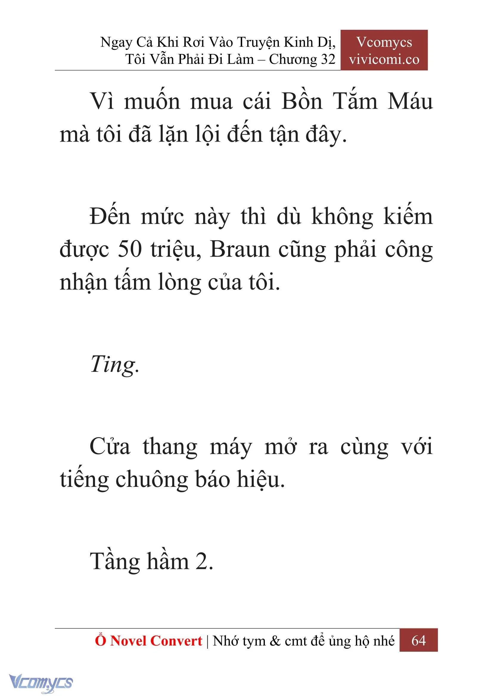 [Novel] Ngay Cả Khi Rơi Vào Truyện Kinh Dị, Tôi Vẫn Phải Đi Làm Chapter  32 - 66