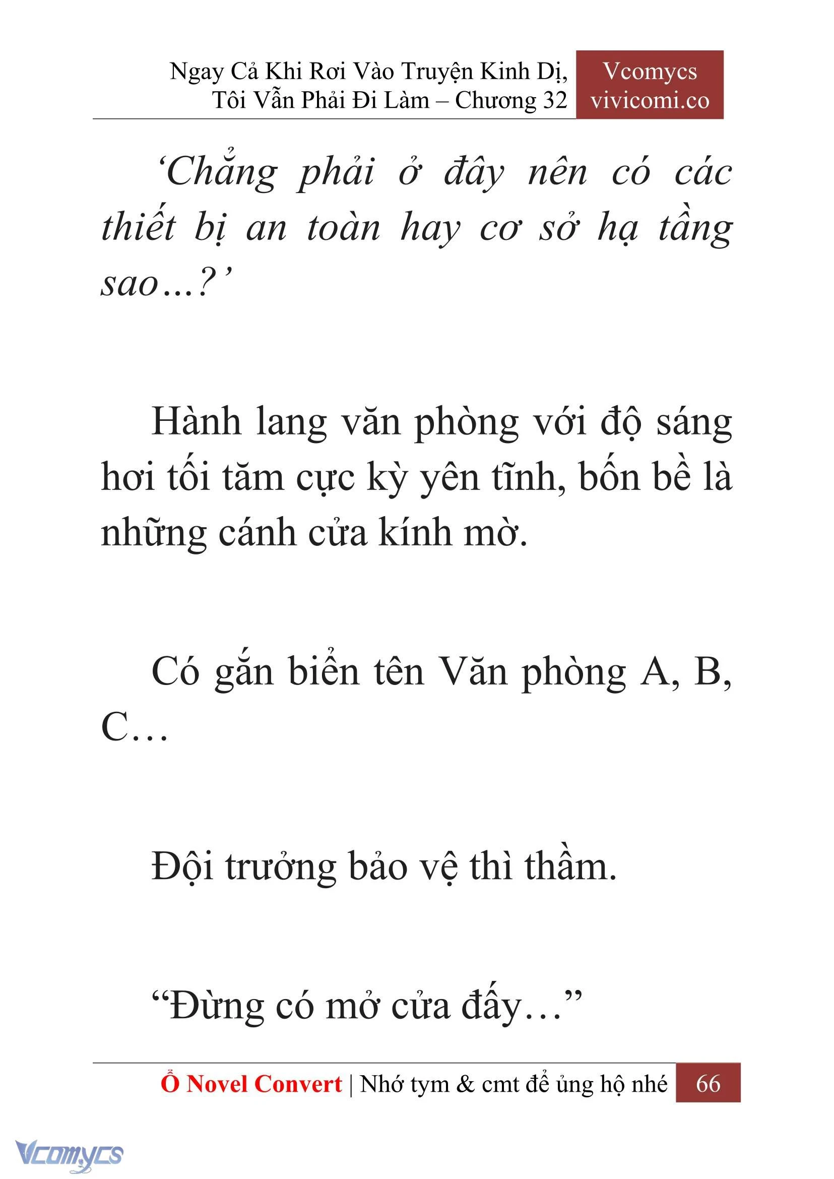 [Novel] Ngay Cả Khi Rơi Vào Truyện Kinh Dị, Tôi Vẫn Phải Đi Làm Chapter  32 - 68
