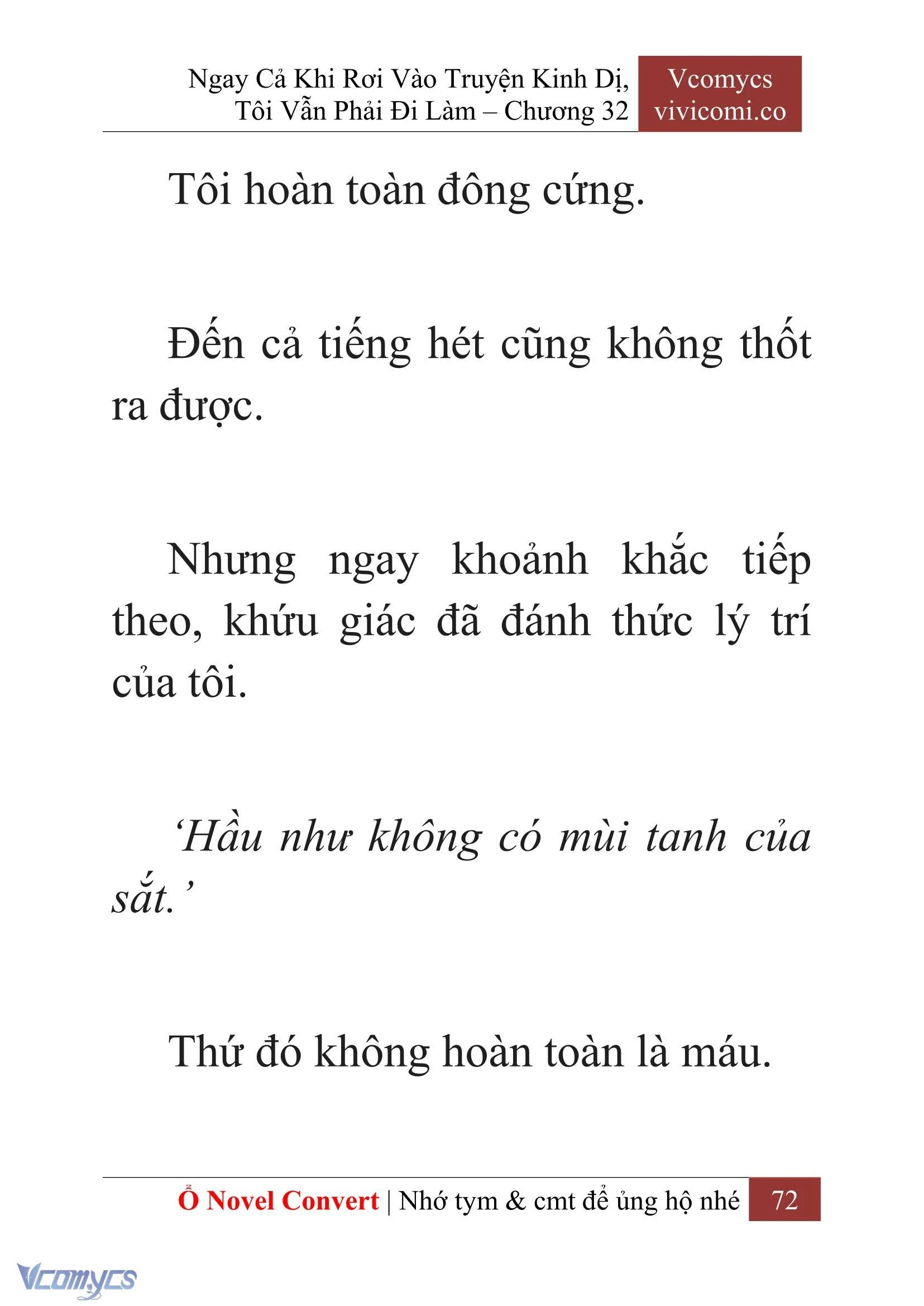 [Novel] Ngay Cả Khi Rơi Vào Truyện Kinh Dị, Tôi Vẫn Phải Đi Làm Chapter  32 - 74