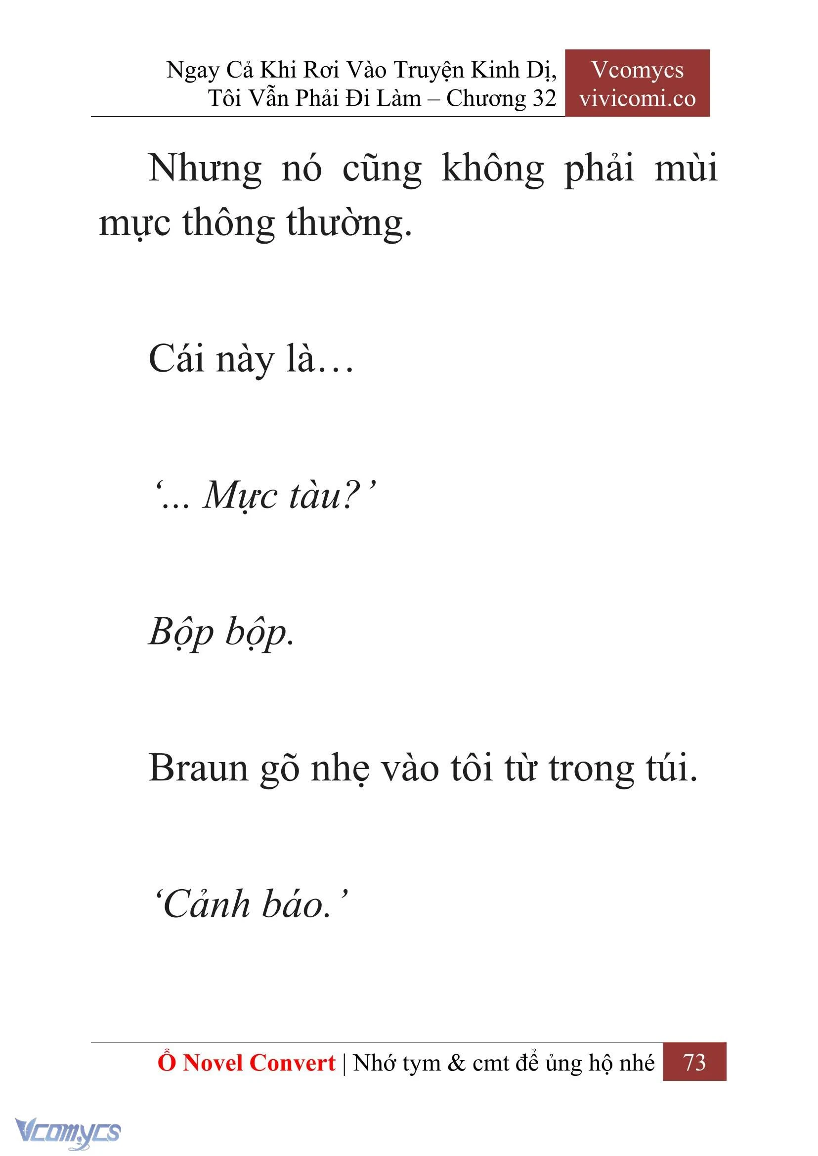 [Novel] Ngay Cả Khi Rơi Vào Truyện Kinh Dị, Tôi Vẫn Phải Đi Làm Chapter  32 - 75