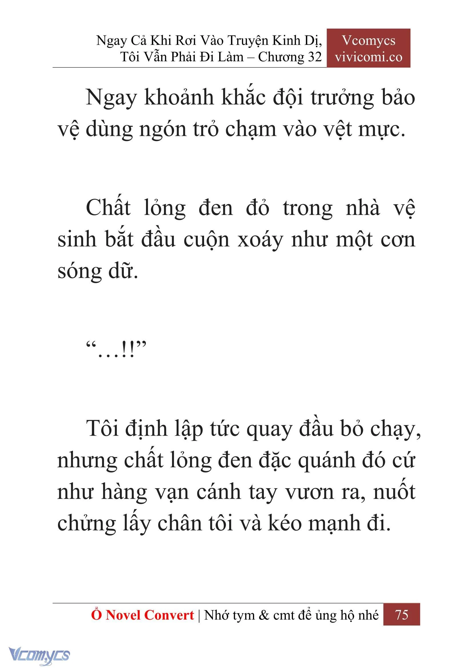 [Novel] Ngay Cả Khi Rơi Vào Truyện Kinh Dị, Tôi Vẫn Phải Đi Làm Chapter  32 - 77
