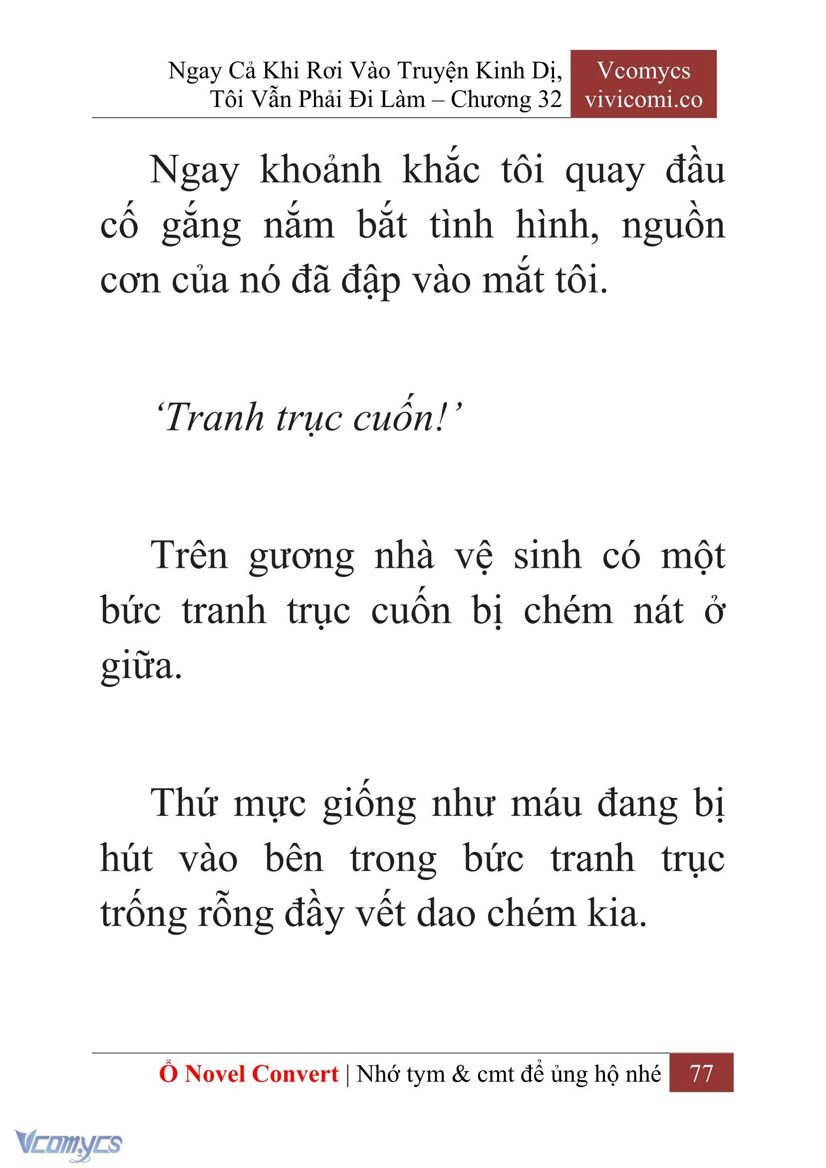 [Novel] Ngay Cả Khi Rơi Vào Truyện Kinh Dị, Tôi Vẫn Phải Đi Làm Chapter  32 - 79