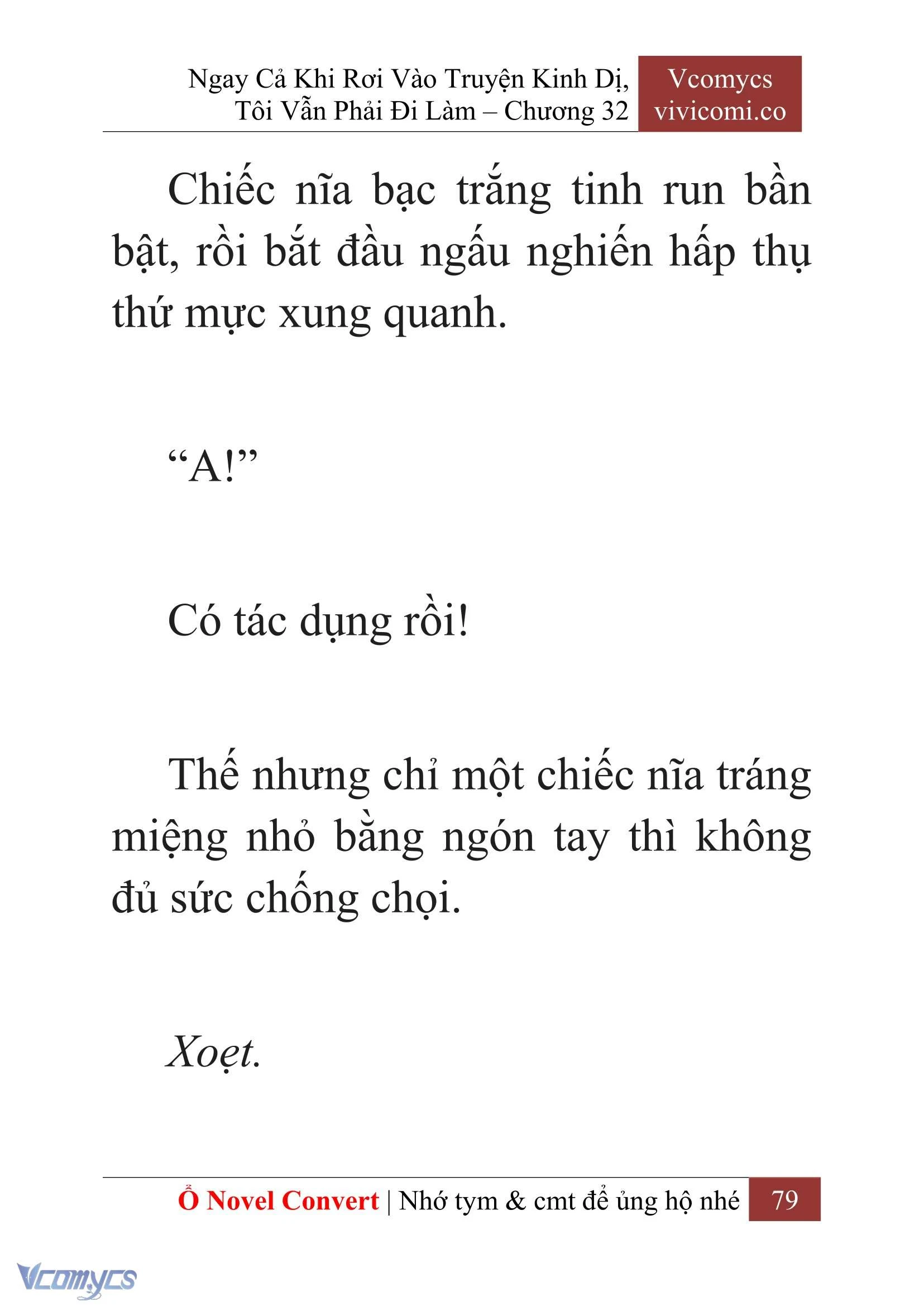 [Novel] Ngay Cả Khi Rơi Vào Truyện Kinh Dị, Tôi Vẫn Phải Đi Làm Chapter  32 - 81