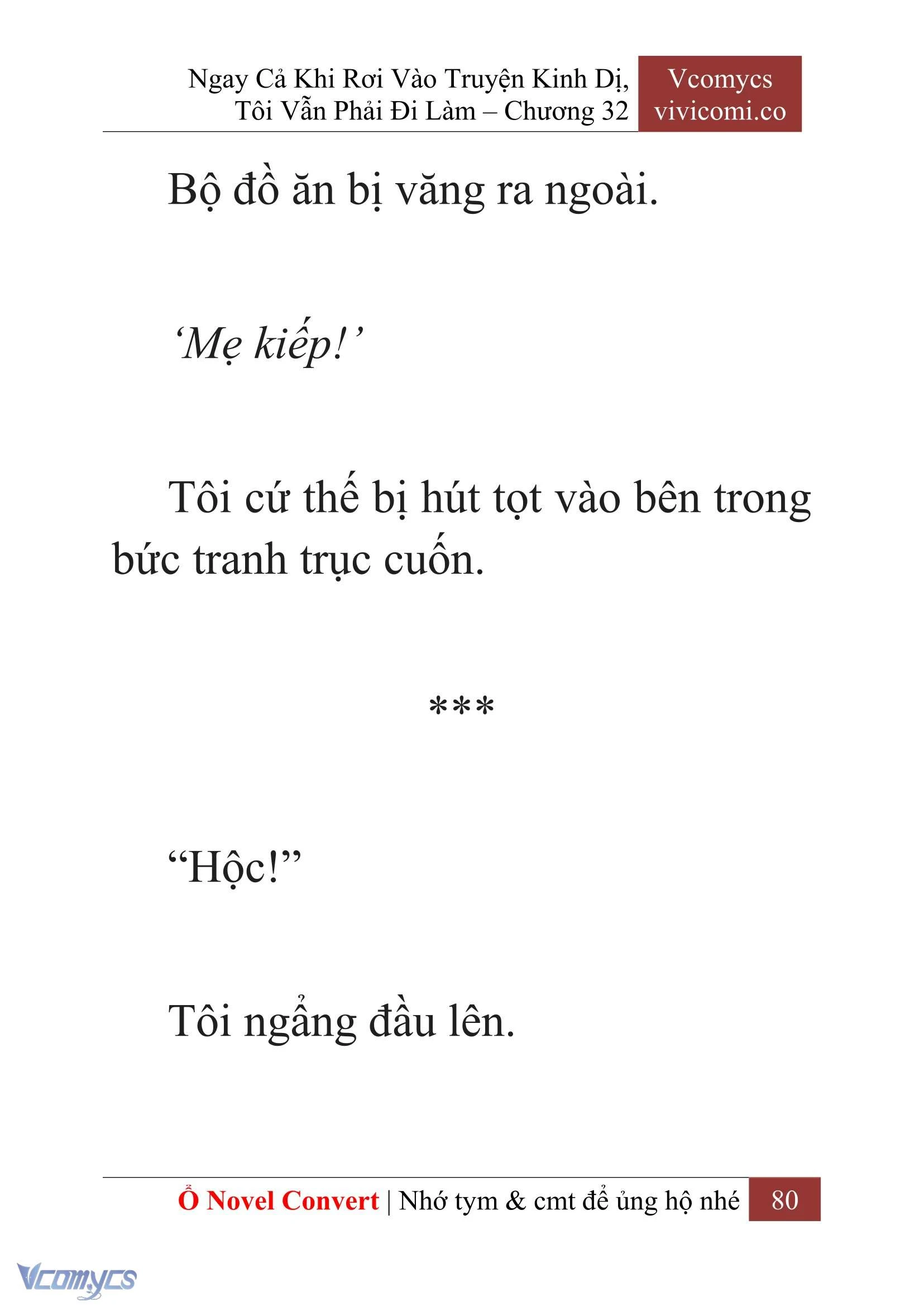 [Novel] Ngay Cả Khi Rơi Vào Truyện Kinh Dị, Tôi Vẫn Phải Đi Làm Chapter  32 - 82