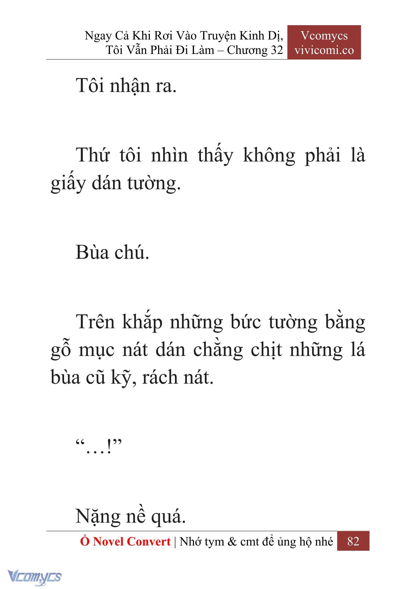 [Novel] Ngay Cả Khi Rơi Vào Truyện Kinh Dị, Tôi Vẫn Phải Đi Làm Chapter  32 - 84