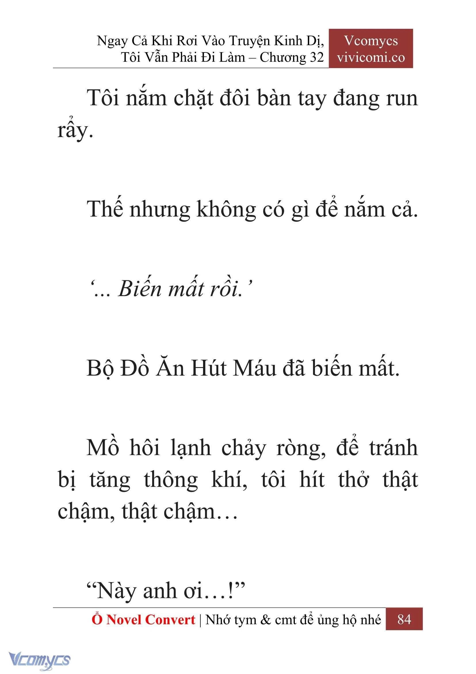[Novel] Ngay Cả Khi Rơi Vào Truyện Kinh Dị, Tôi Vẫn Phải Đi Làm Chapter  32 - 86