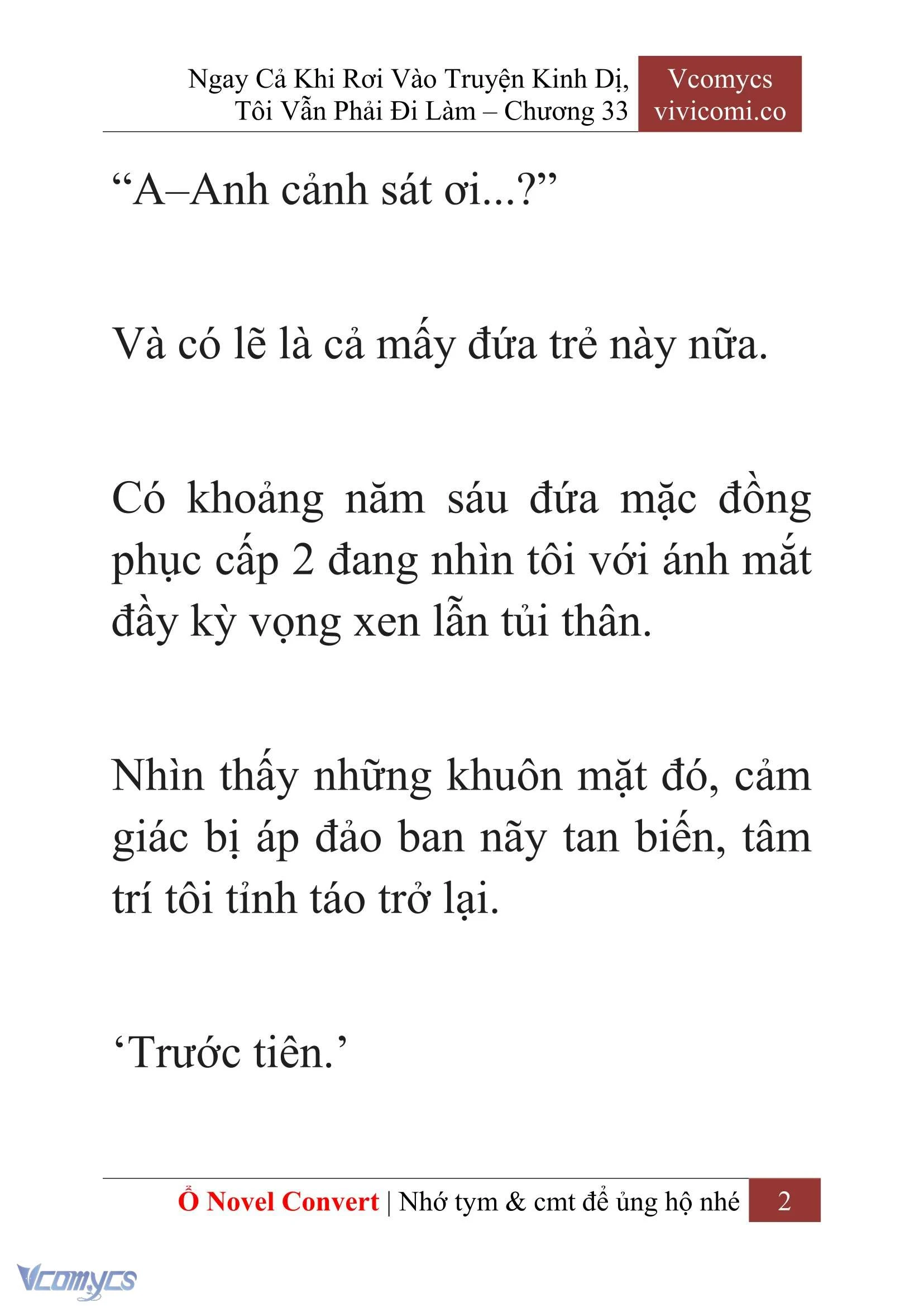 [Novel] Ngay Cả Khi Rơi Vào Truyện Kinh Dị, Tôi Vẫn Phải Đi Làm Chapter  33 - 4