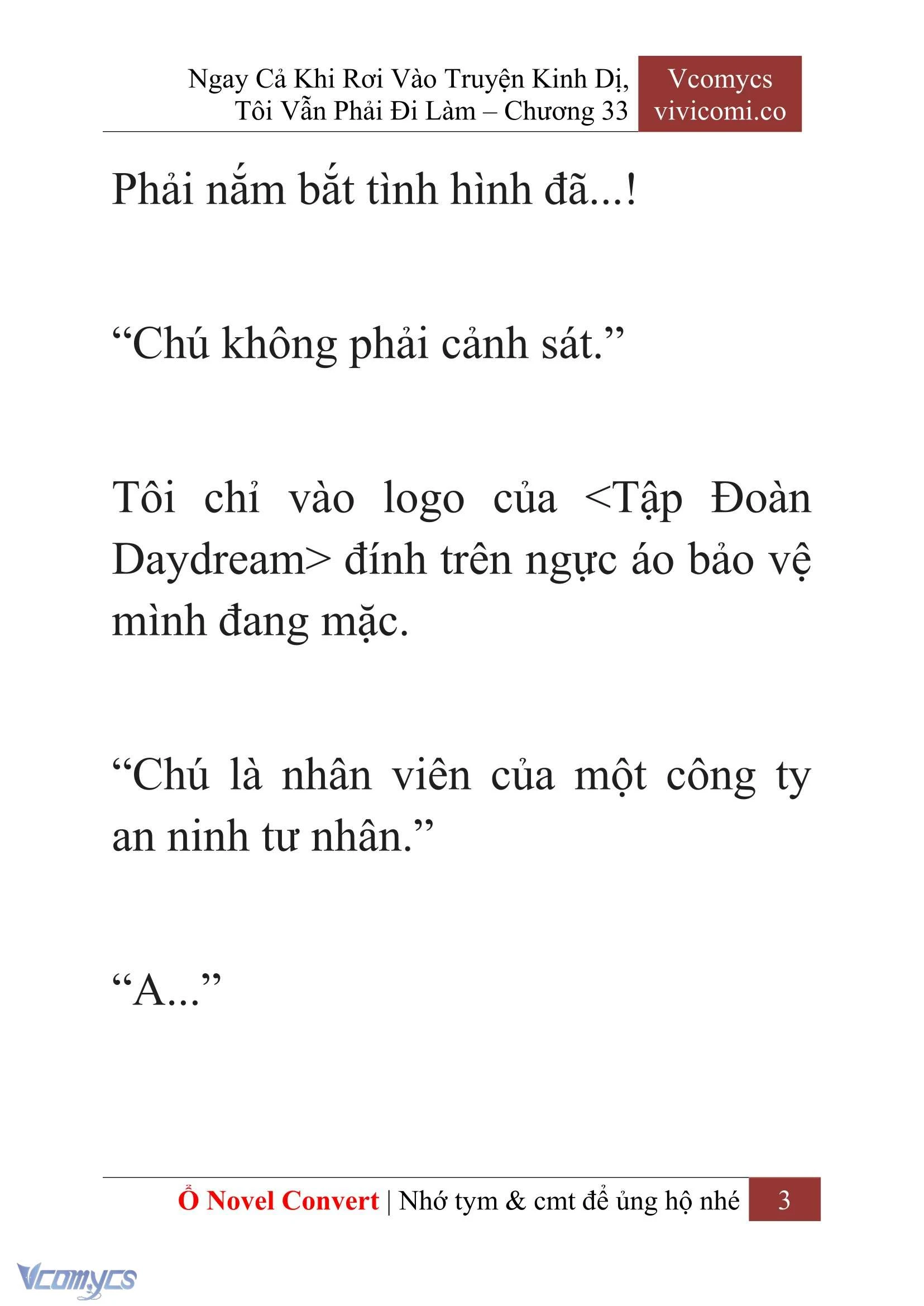 [Novel] Ngay Cả Khi Rơi Vào Truyện Kinh Dị, Tôi Vẫn Phải Đi Làm Chapter  33 - 5